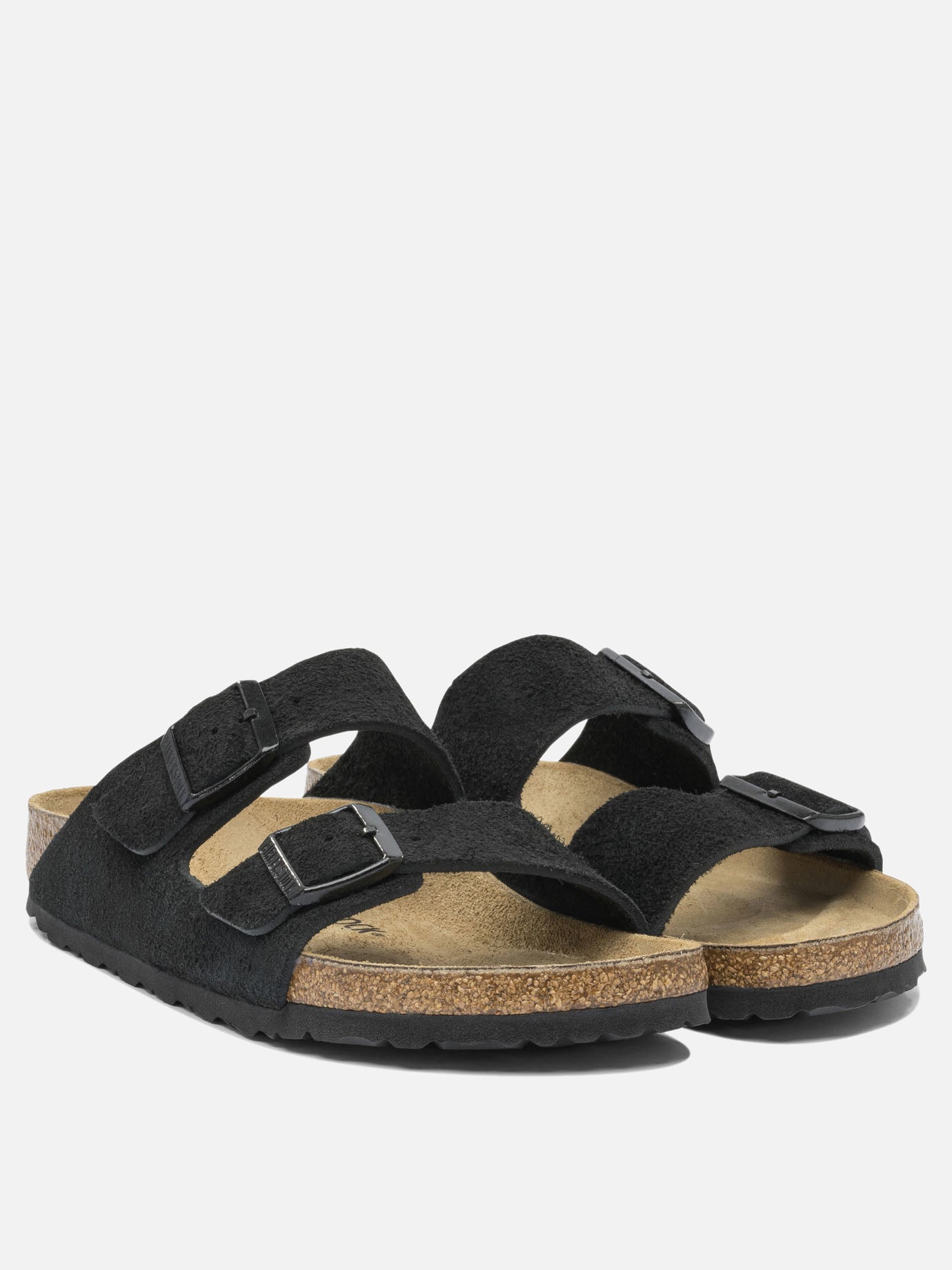 Slides 100% suede - 100% EVA  Black - Birkenstock Men | PDP | VIETTI Online Store | Zoom-Modal_2

