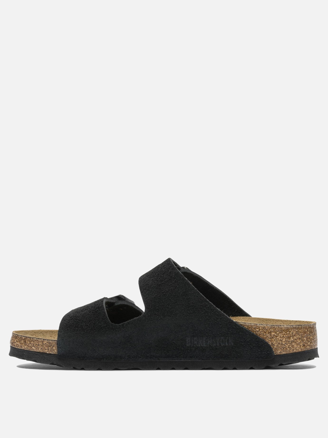Slides 100% suede - 100% EVA  Black - Birkenstock Men | PDP | VIETTI Online Store | thumbnail_3