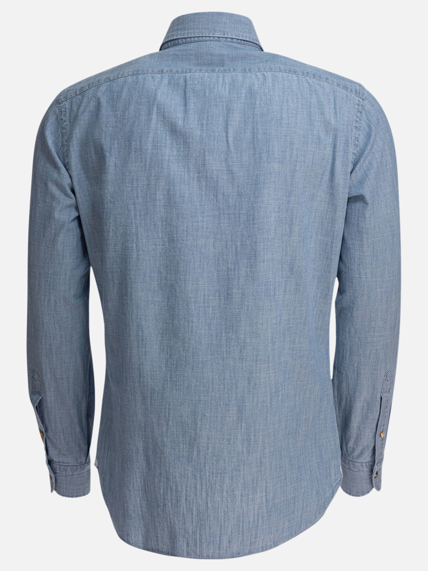 Casual shirts Solid colour  Light blue - Borriello Men | PDP | VIETTI Online Store | Zoom-Modal_2
