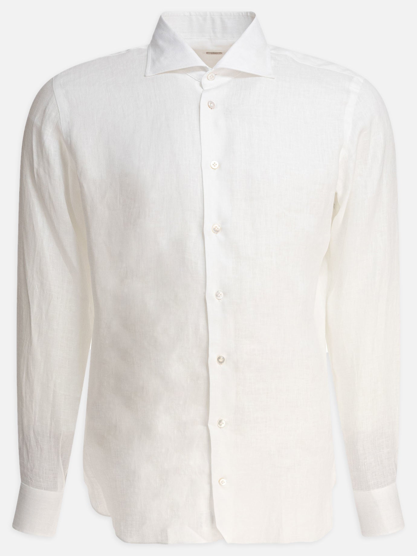 Casual shirts Solid colour  White - Borriello Men | PDP | VIETTI Online Store | thumbnail