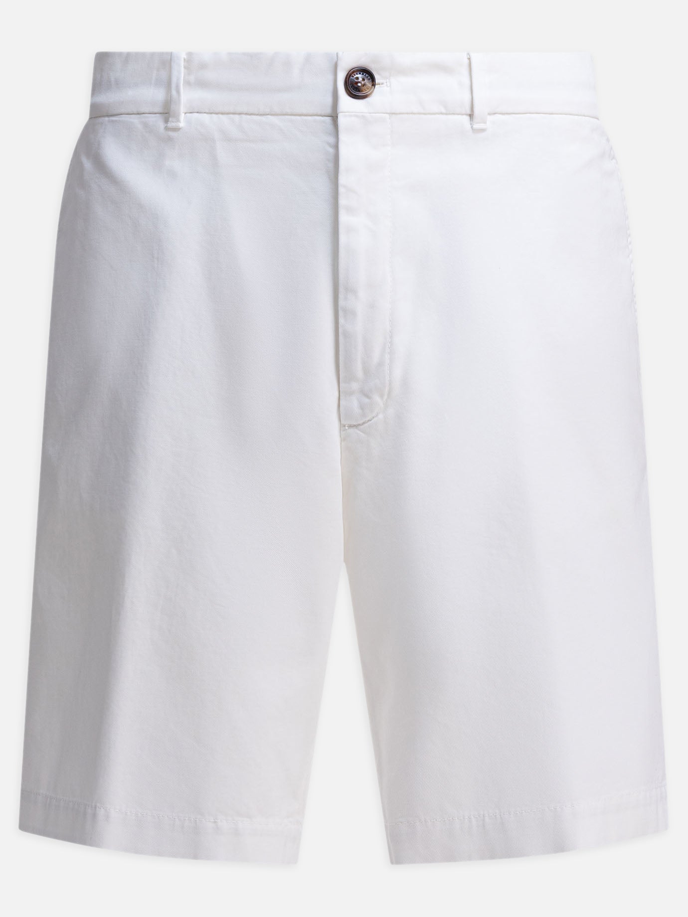 Five pockets shorts Solid colour  White - Brunello Cucinelli Men | PDP | VIETTI Online Store | thumbnail