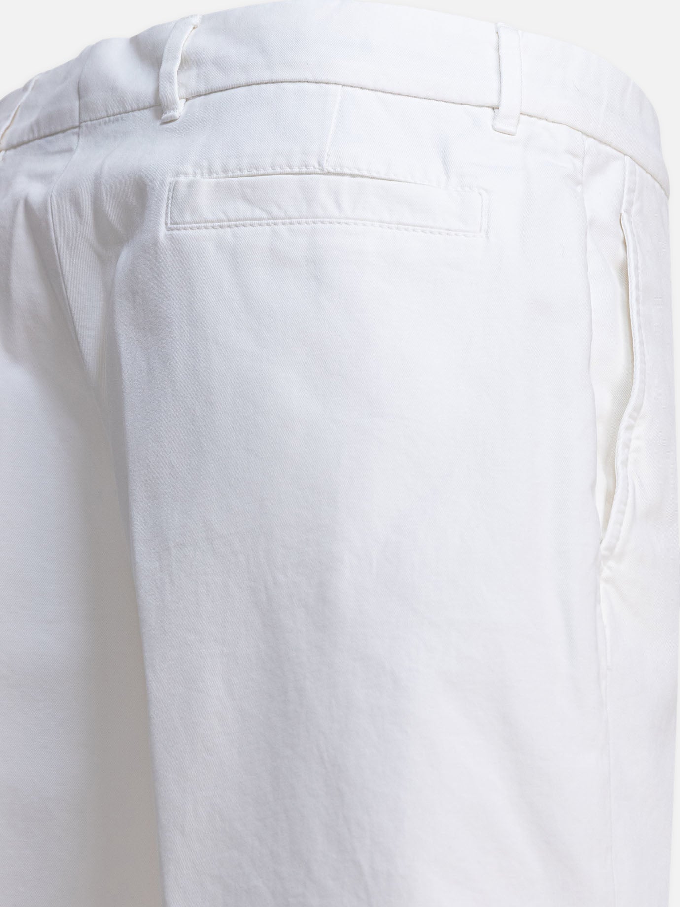 Five pockets shorts Solid colour  White - Brunello Cucinelli Men | PDP | VIETTI Online Store | thumbnail_4