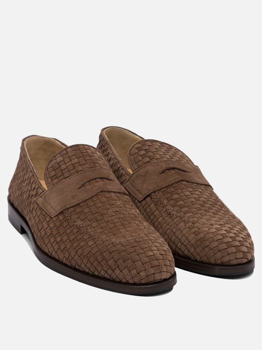 Loafers 100% leather - 80% rubber 20% leather  Brown - Brunello Cucinelli Men | PLP | VIETTI Online Store | 2
