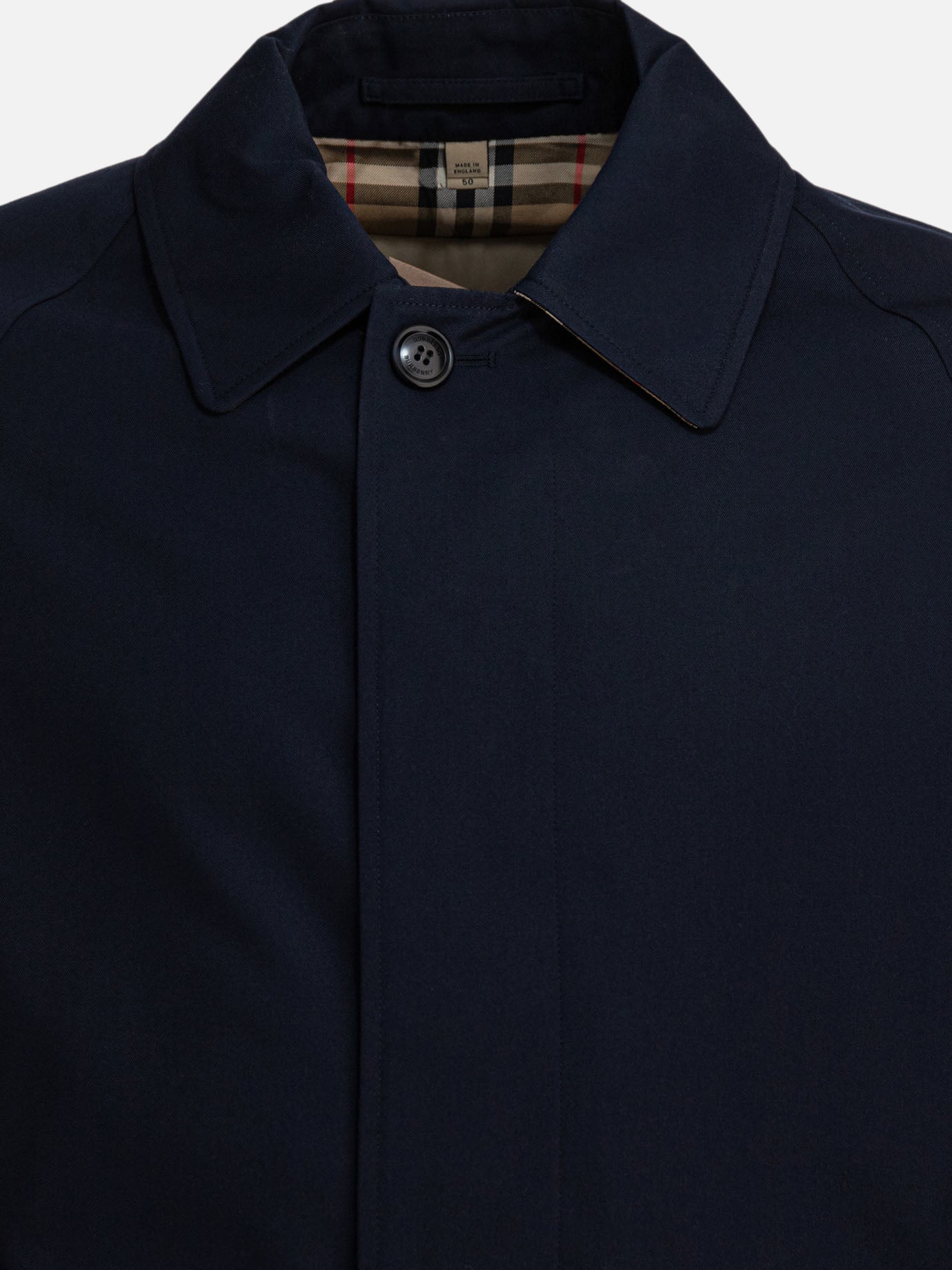 Burberry &quot;Car Coat Heritage Camden&quot; coat 12858173_50 Blue thumbnail_3