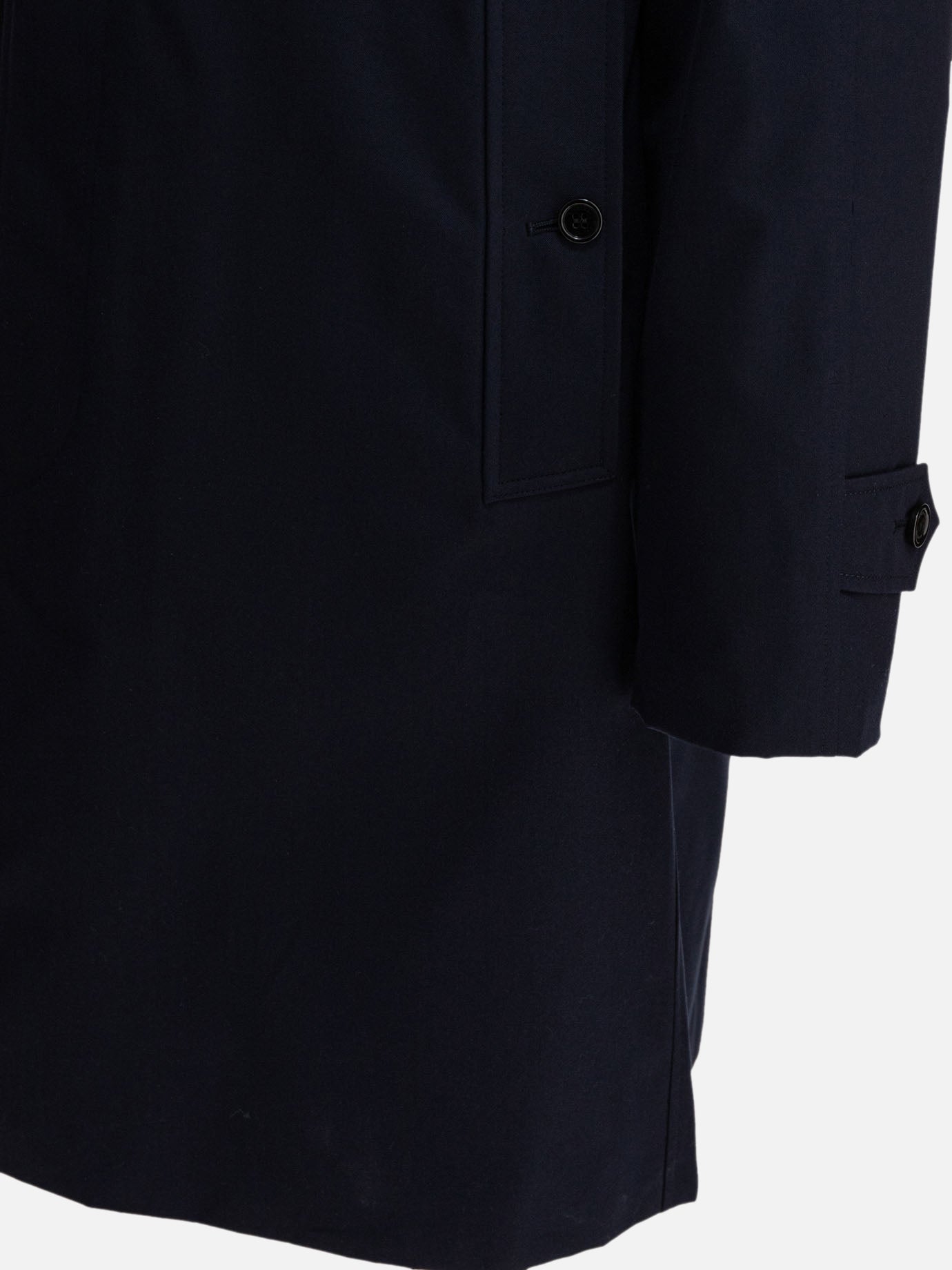 Burberry "Car Coat Heritage Camden" coat Blue