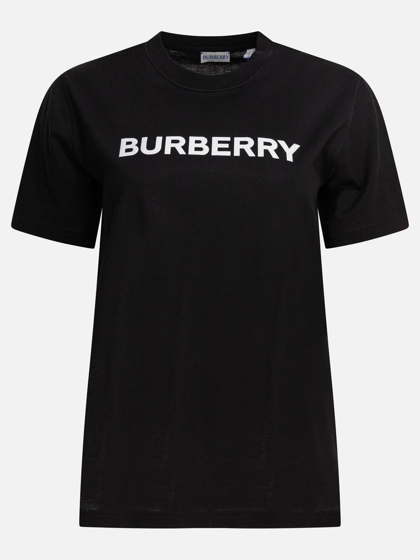 Crewneck t-shirts Logo  Black - Burberry Women | PDP | VIETTI Online Store | thumbnail
