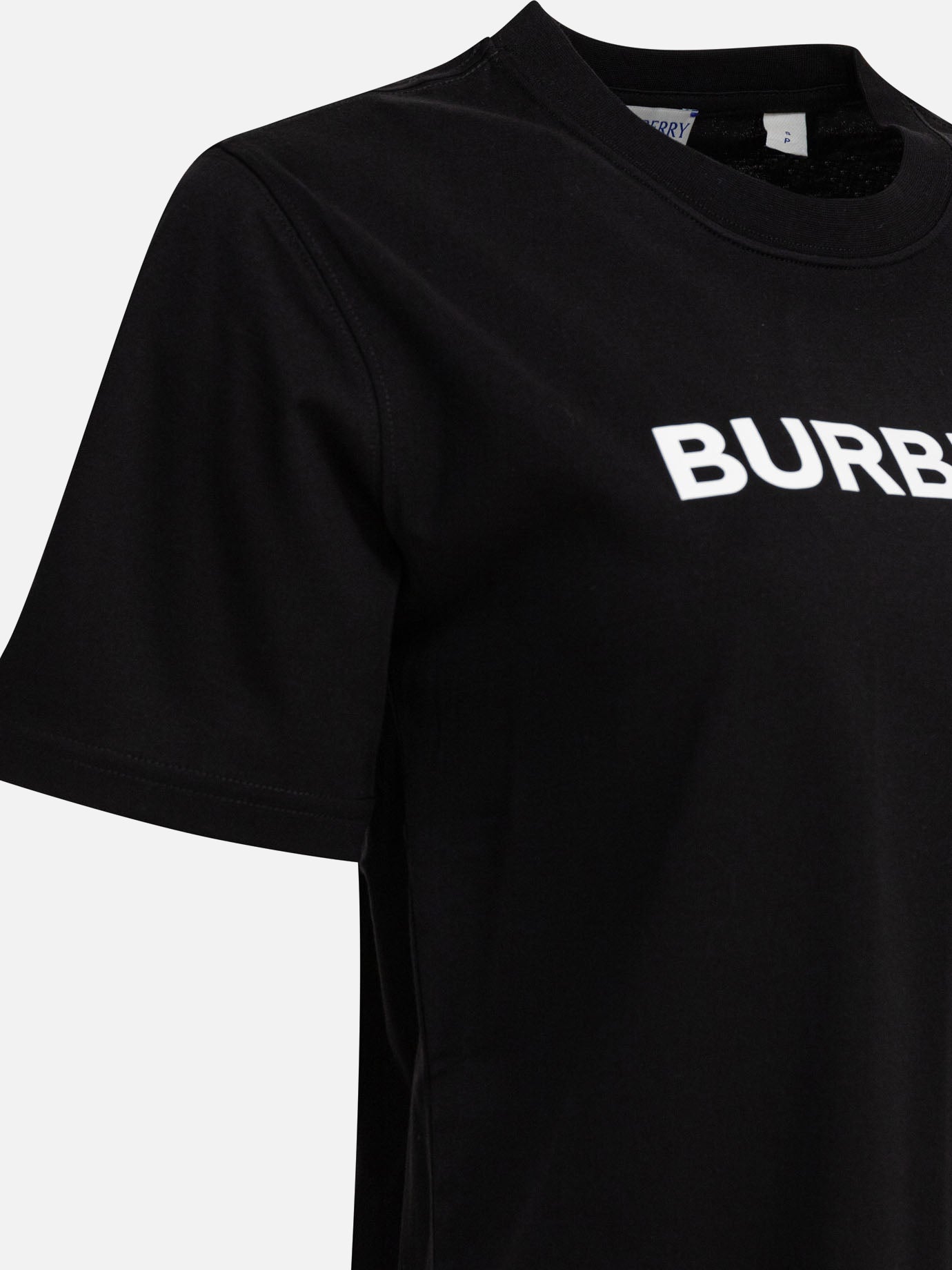 Crewneck t-shirts Logo  Black - Burberry Women | PDP | VIETTI Online Store | Zoom-Modal_4
