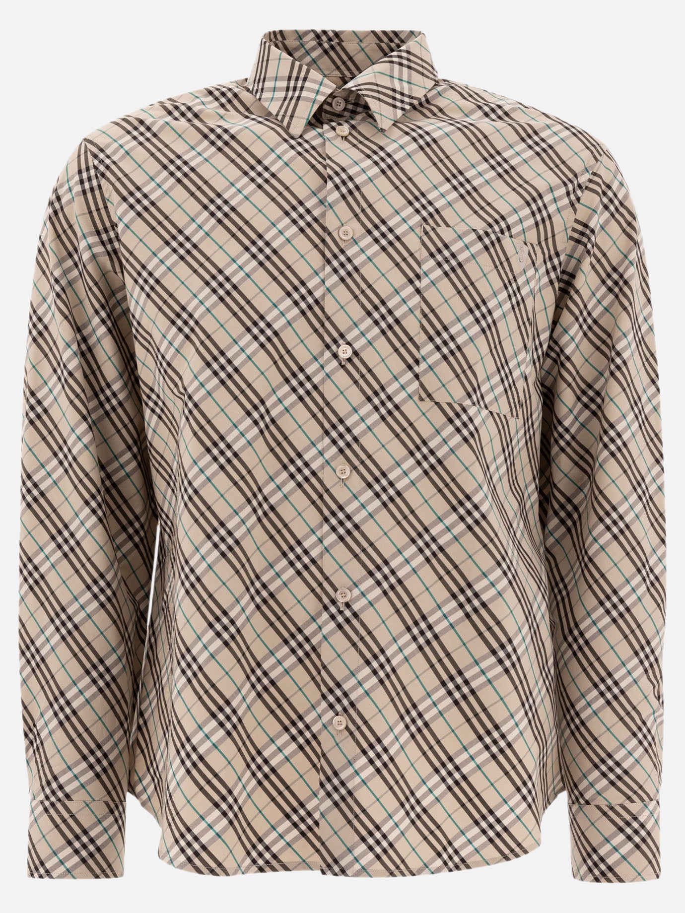 Casual shirts Check  Beige - Burberry Men | PDP | VIETTI Online Store | Zoom-Modal
