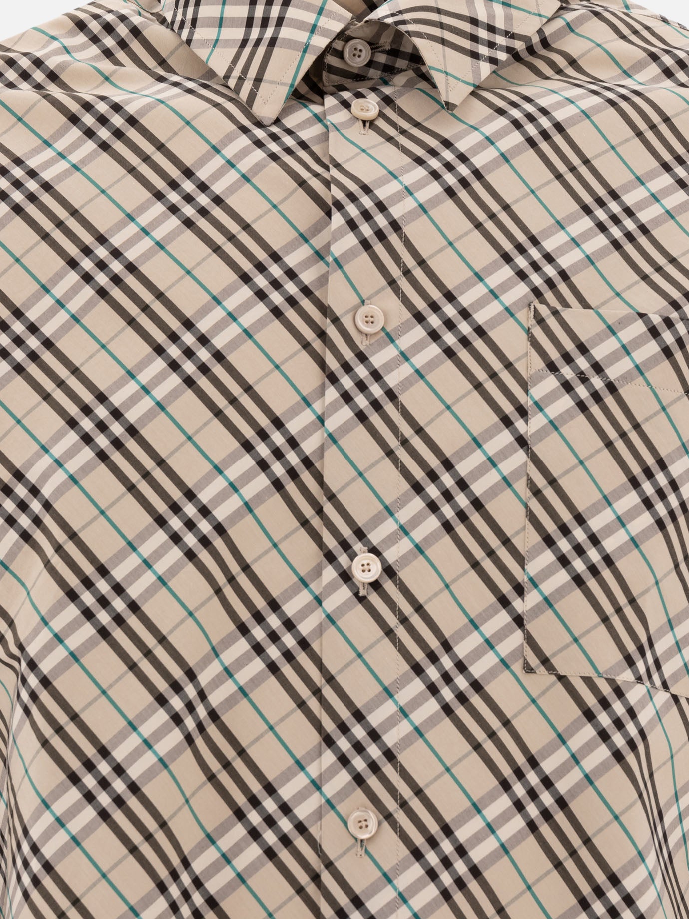 Casual shirts Check  Beige - Burberry Men | PDP | VIETTI Online Store | Zoom-Modal_3
