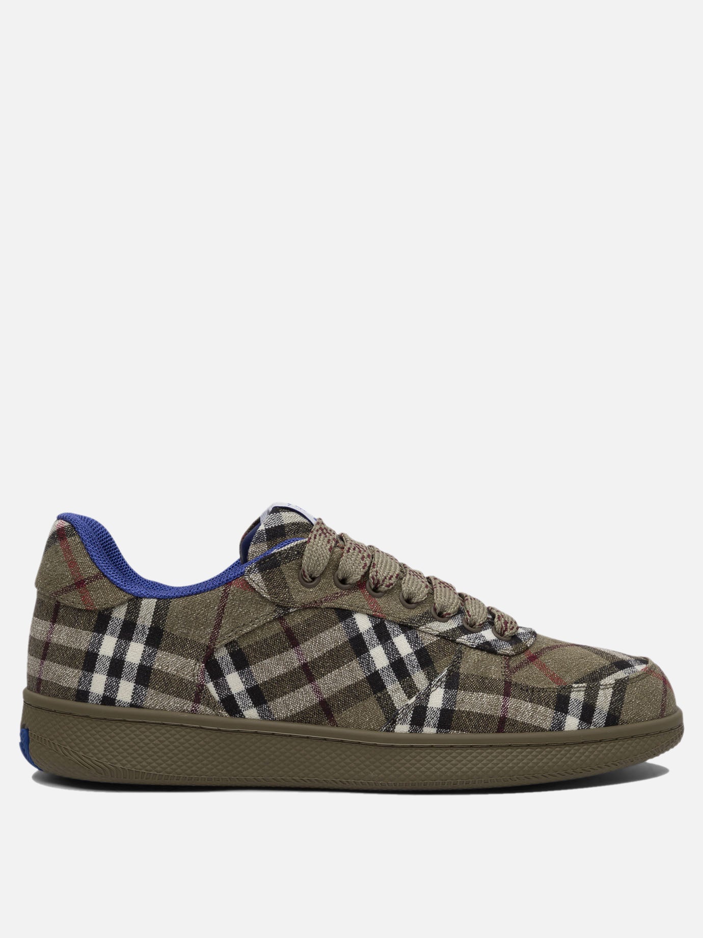 Burberry &quot;Terrace Check&quot; Sneakers 13333978_42 Green thumbnail_1