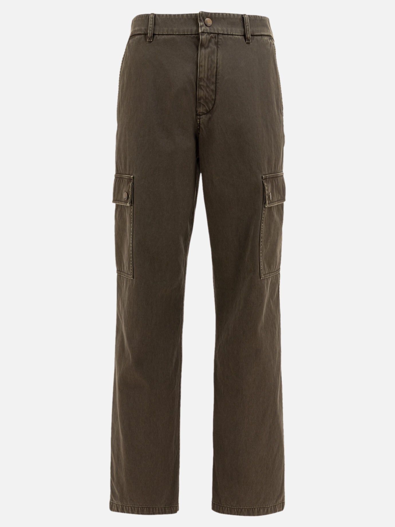 Cargo & parachute trousers Solid colour  Brown - Burberry Men | PDP | VIETTI Online Store | thumbnail