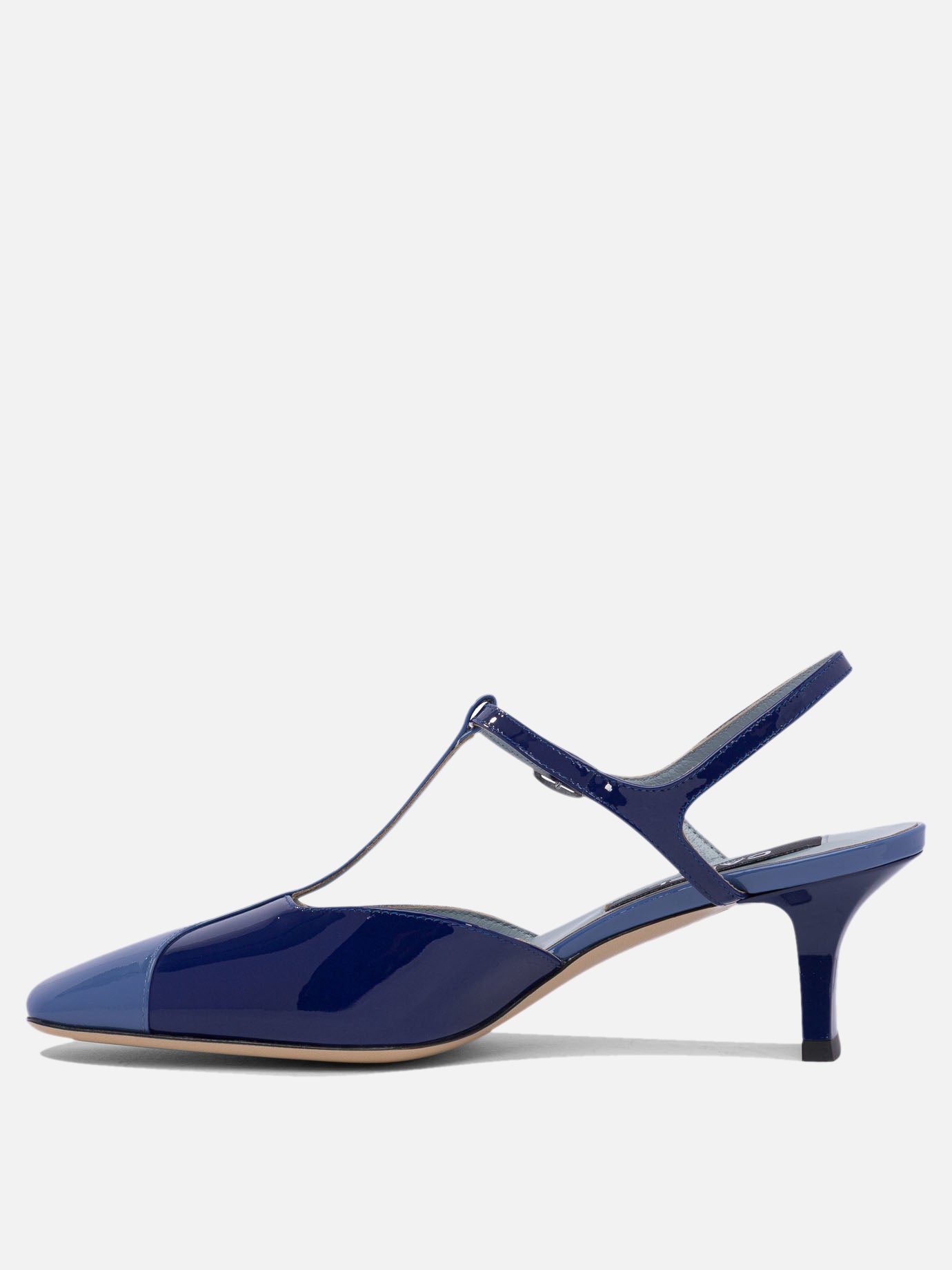 Heeled sandals 100% calf leather - 100% calf  Blue - Carel Women | PDP | VIETTI Online Store | Zoom-Modal_3
