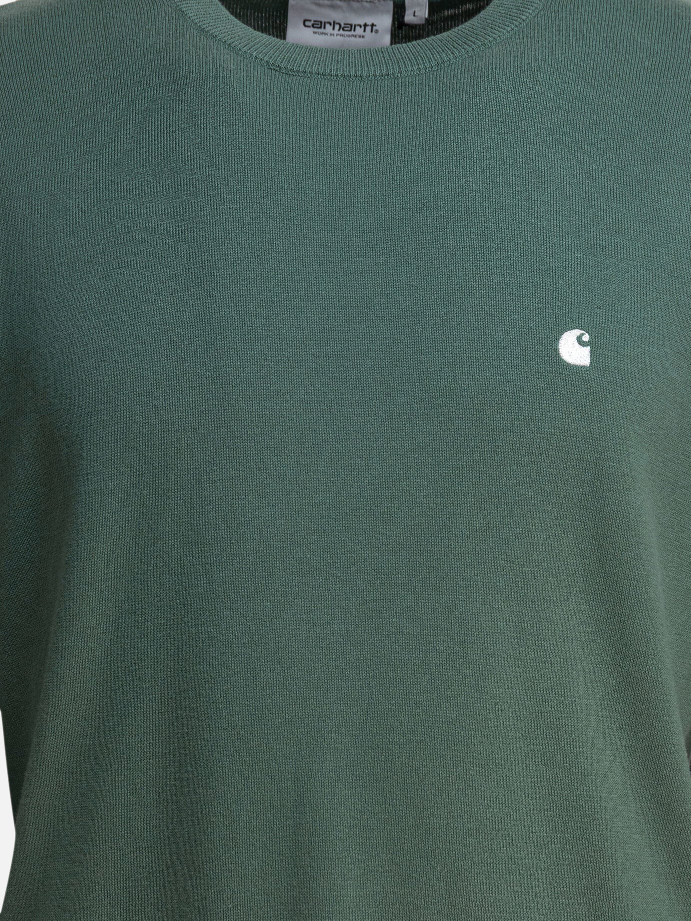 Crewneck sweaters Logo  Green - Carhartt WIP Men | PDP | VIETTI Online Store | thumbnail_3
