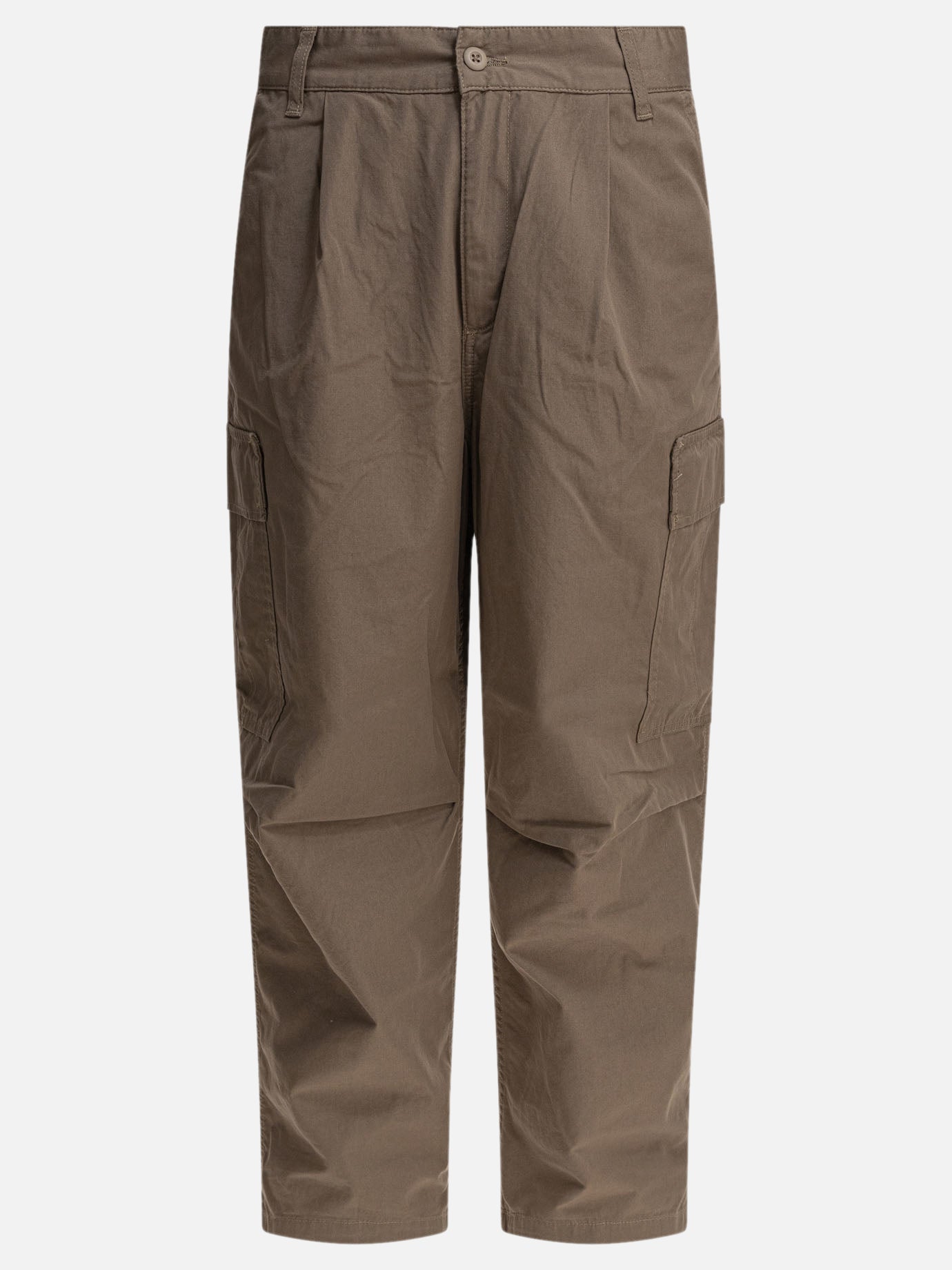 Cargo & parachute trousers Solid colour  Brown - Carhartt WIP Men | PDP | VIETTI Online Store | Zoom-Modal
