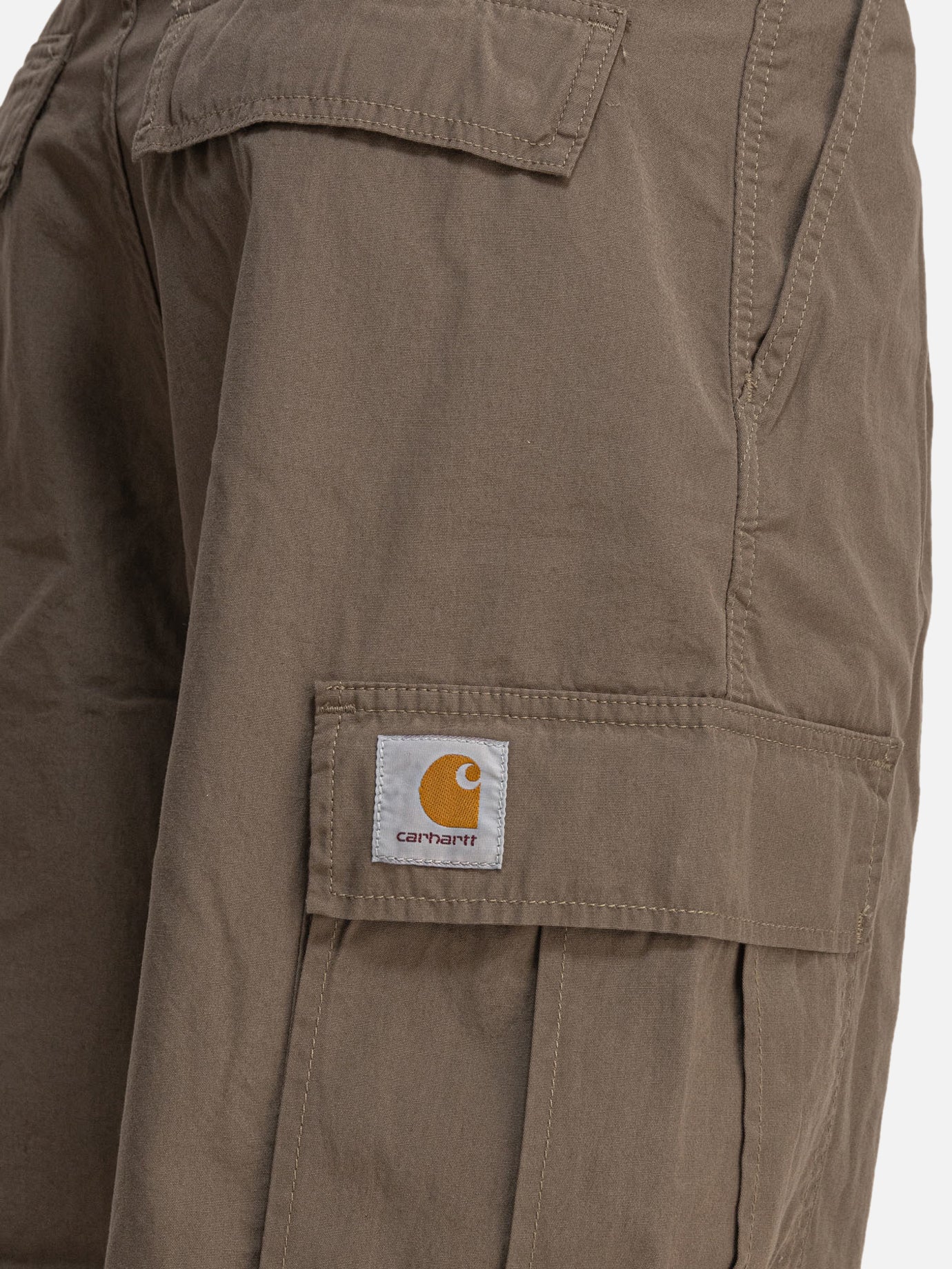 Cargo & parachute trousers Solid colour  Brown - Carhartt WIP Men | PDP | VIETTI Online Store | thumbnail_4