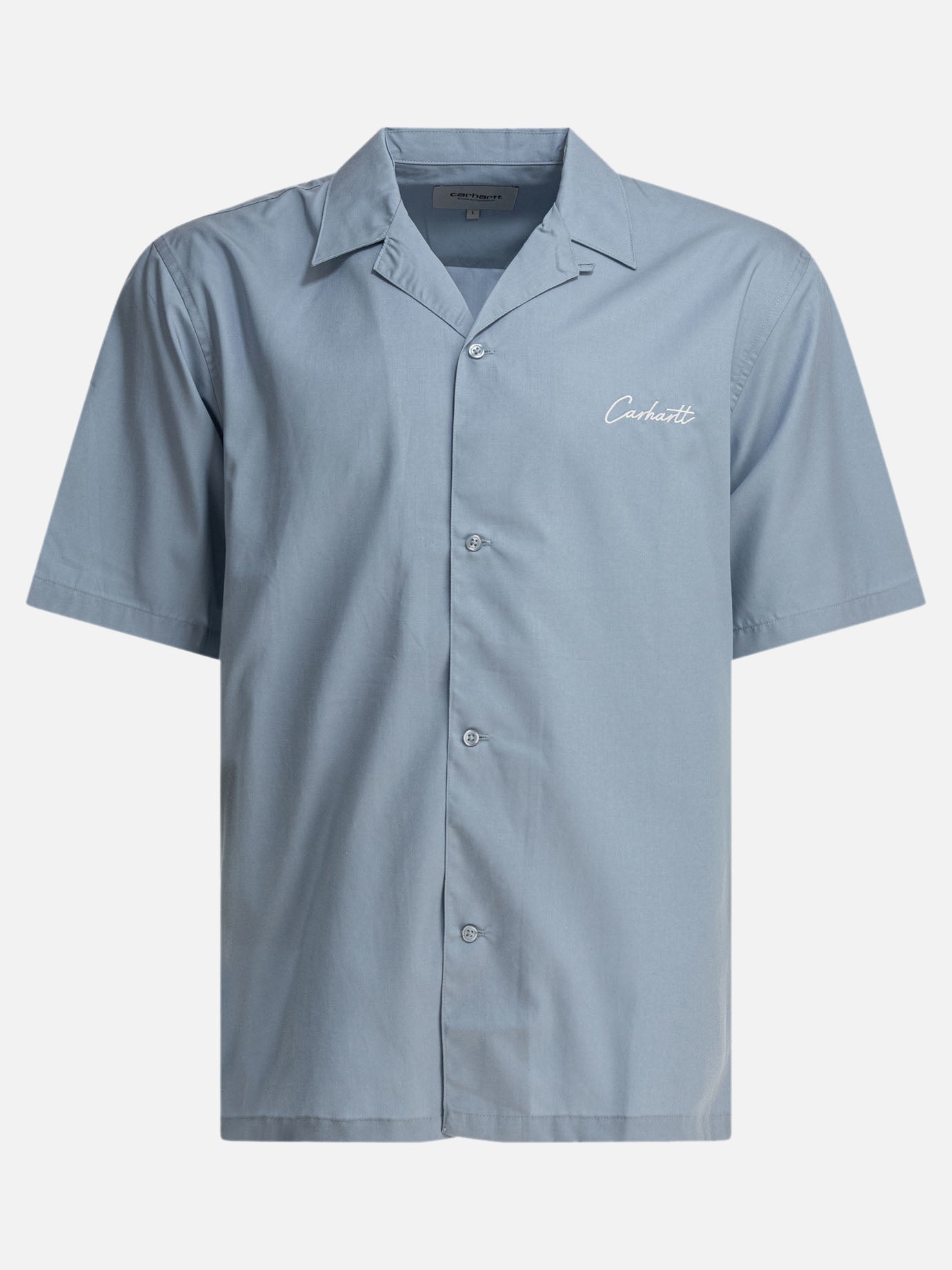 Casual shirts Logo  Light blue - Carhartt WIP Men | PDP | VIETTI Online Store | Zoom-Modal
