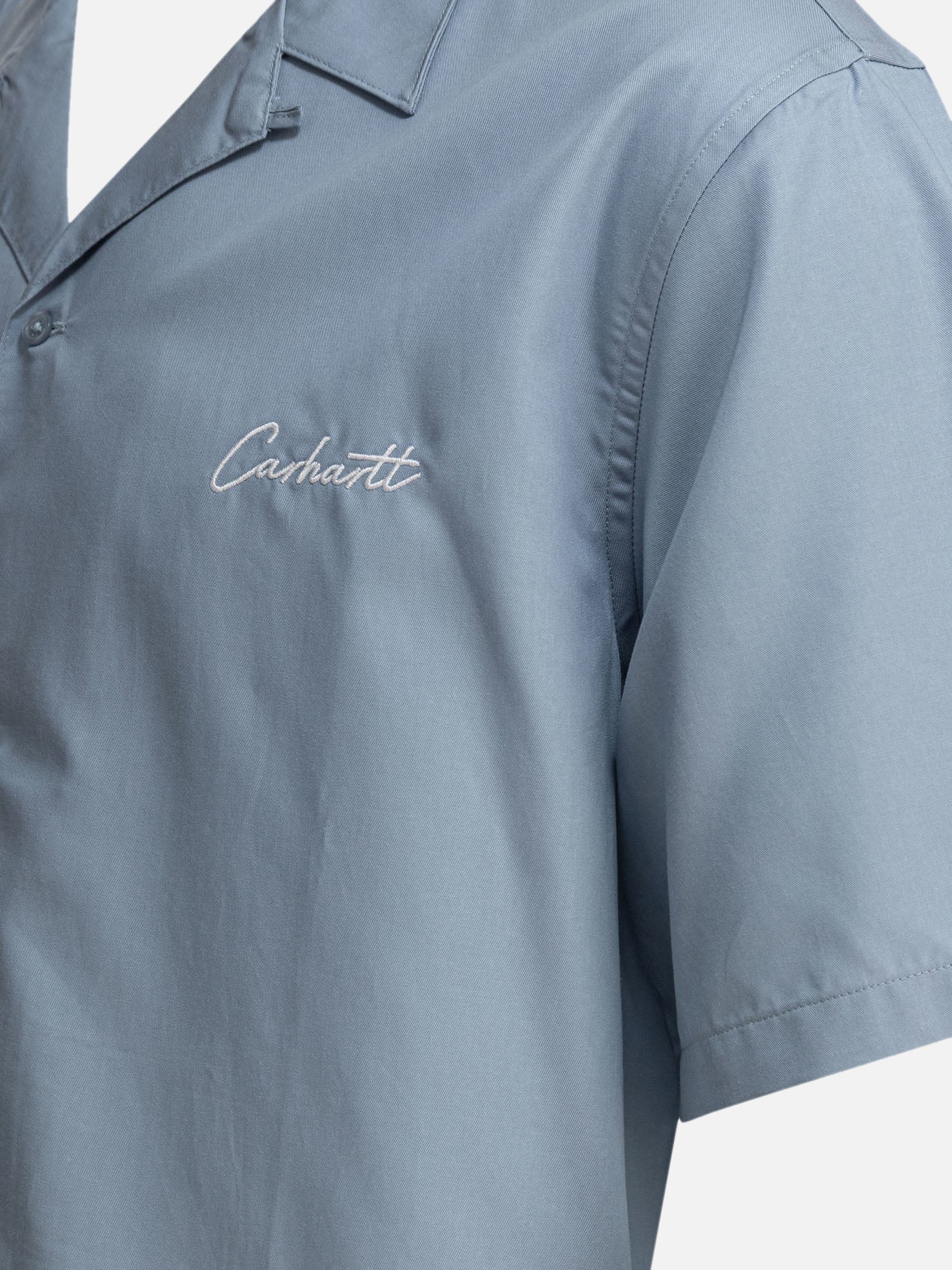 Casual shirts Logo  Light blue - Carhartt WIP Men | PDP | VIETTI Online Store | Zoom-Modal_4
