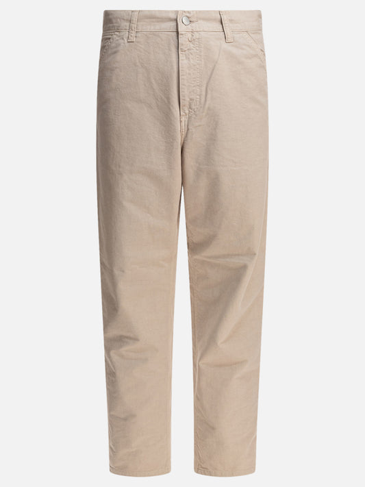 Work pants Solid colour  Beige - Carhartt WIP Men | PLP | VIETTI Online Store 
