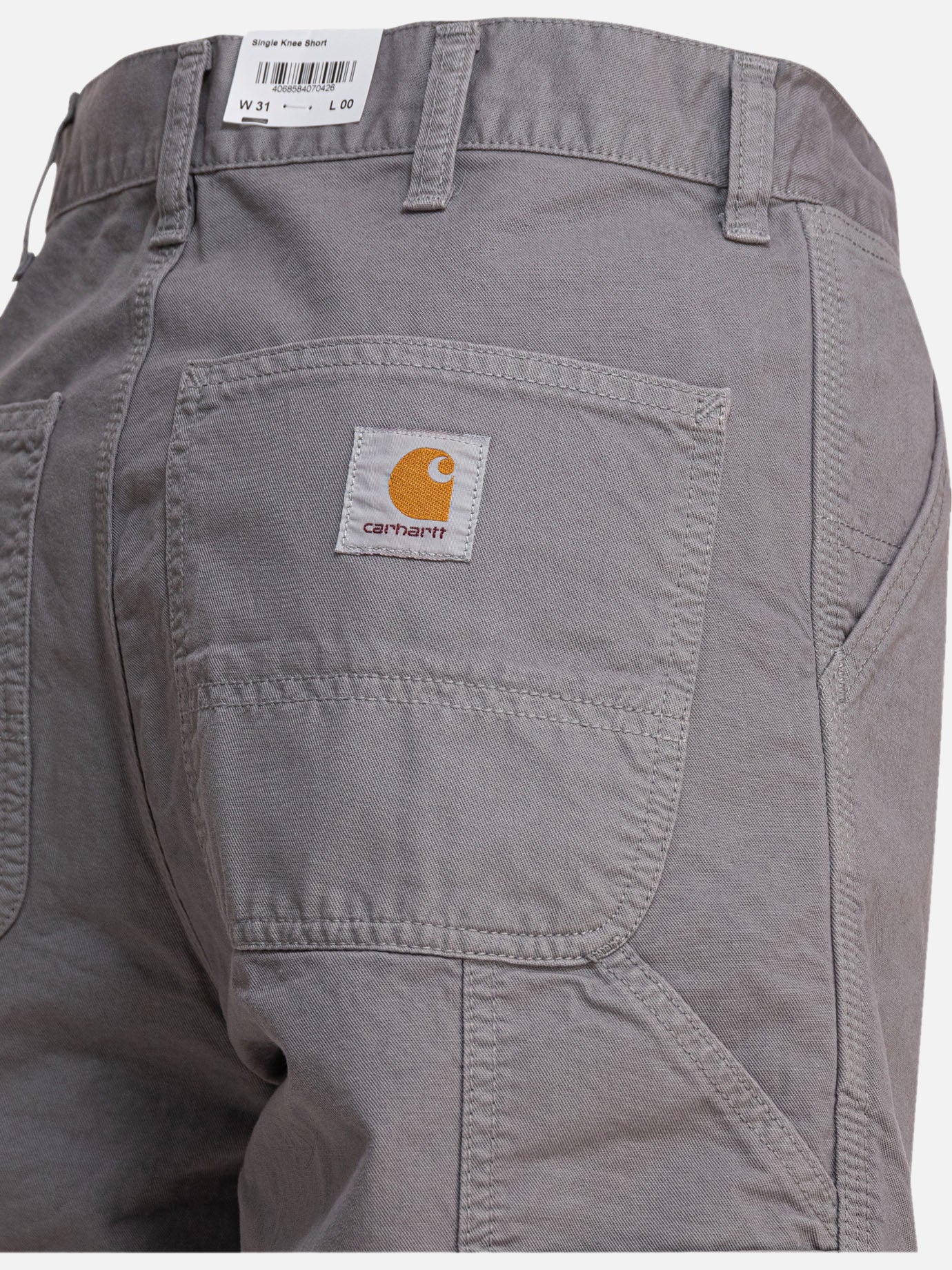 Utility shorts Solid colour  Grey - Carhartt WIP Men | PDP | VIETTI Online Store | Zoom-Modal_4
