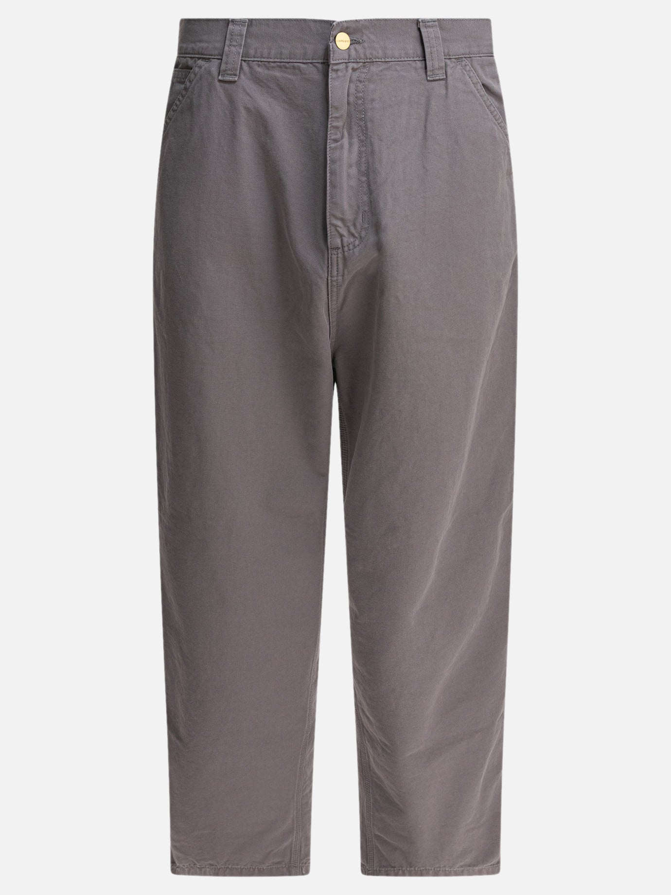 Work pants Solid colour  Grey - Carhartt WIP Men | PDP | VIETTI Online Store | thumbnail