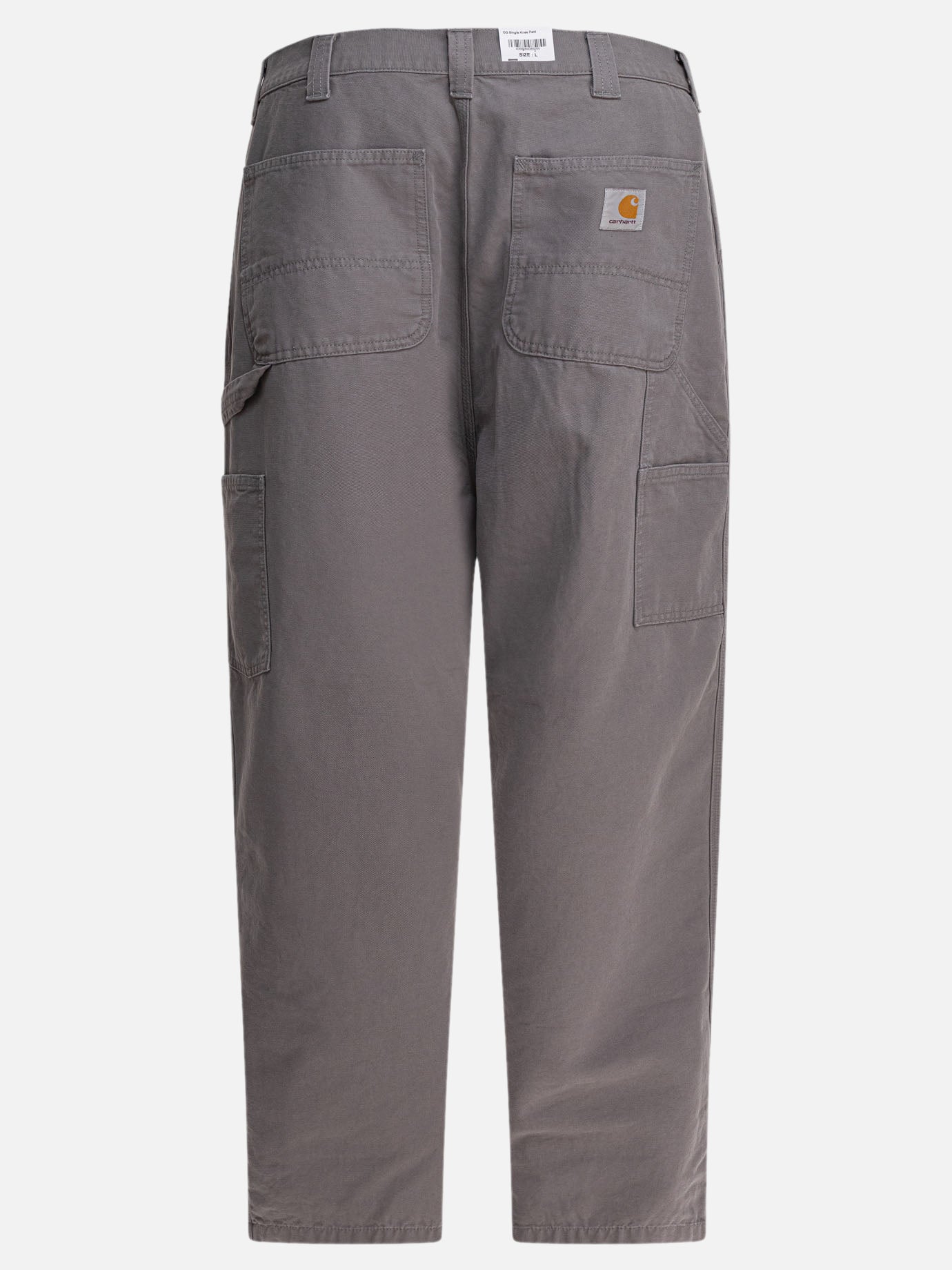 Work pants Solid colour  Grey - Carhartt WIP Men | PDP | VIETTI Online Store | thumbnail_2