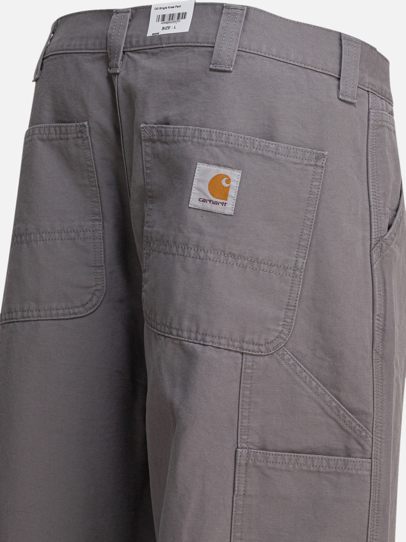 Work pants Solid colour  Grey - Carhartt WIP Men | PDP | VIETTI Online Store | thumbnail_4