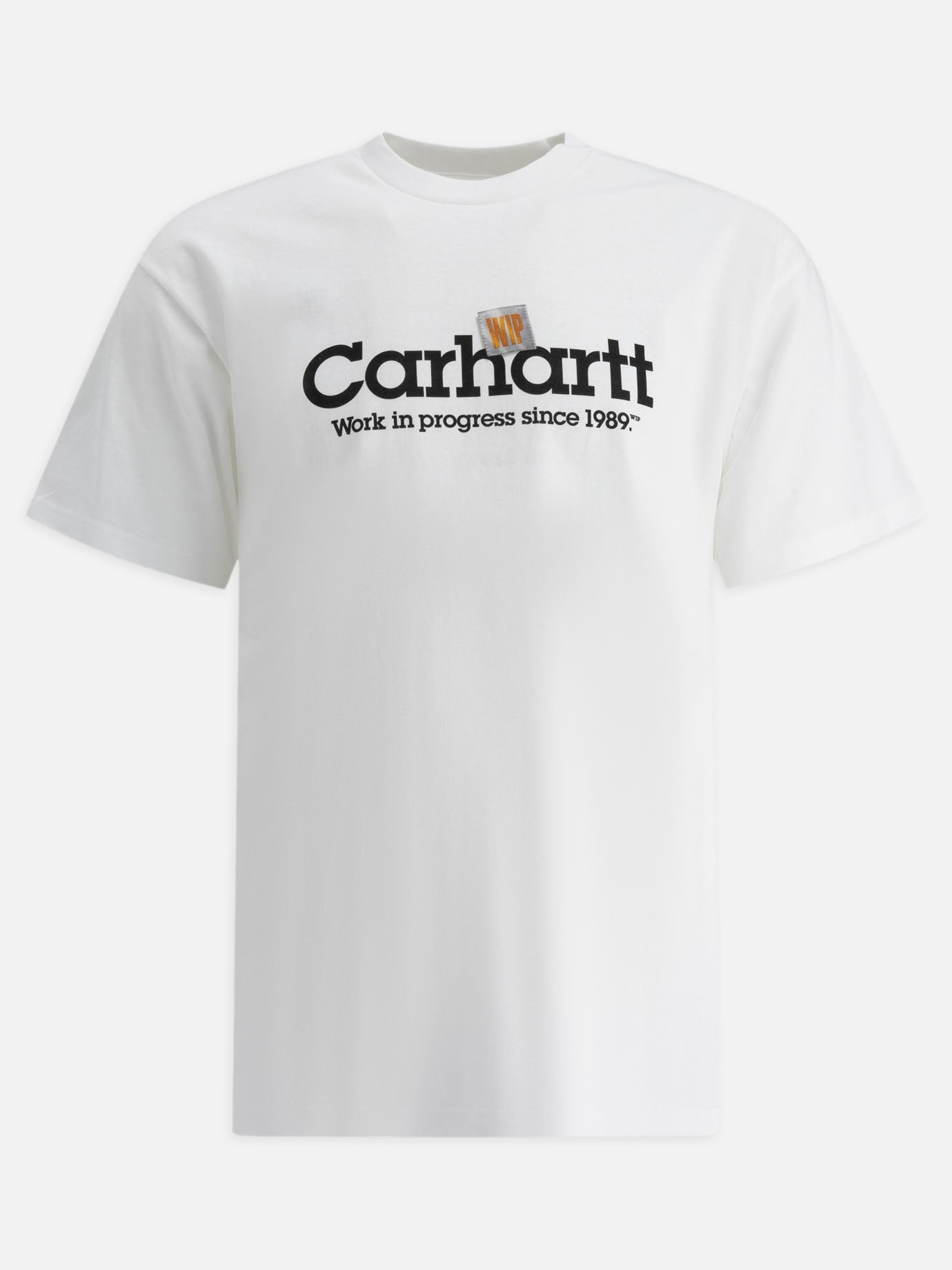 Crewneck t-shirts Logo  White - Carhartt WIP Men | PDP | VIETTI Online Store | Zoom-Modal
