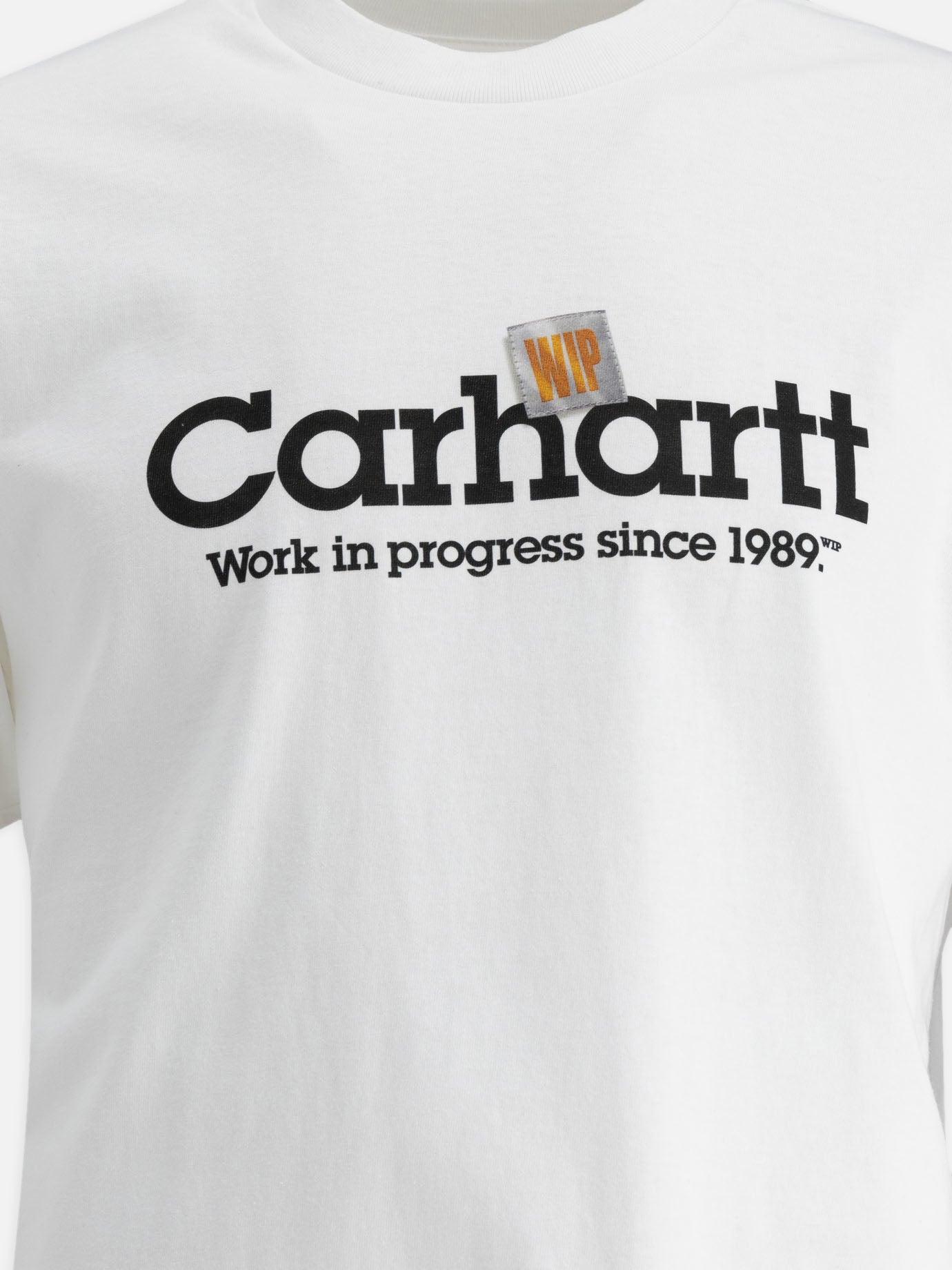 Crewneck t-shirts Logo  White - Carhartt WIP Men | PDP | VIETTI Online Store | Zoom-Modal_3

