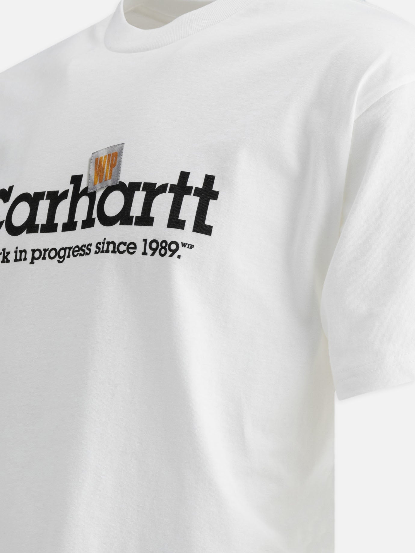 Crewneck t-shirts Logo  White - Carhartt WIP Men | PDP | VIETTI Online Store | Zoom-Modal_4

