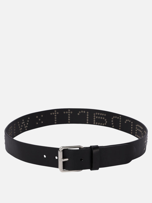 Leather belts 100% cotton  Black - Carhartt WIP Men | PLP | VIETTI Online Store 
