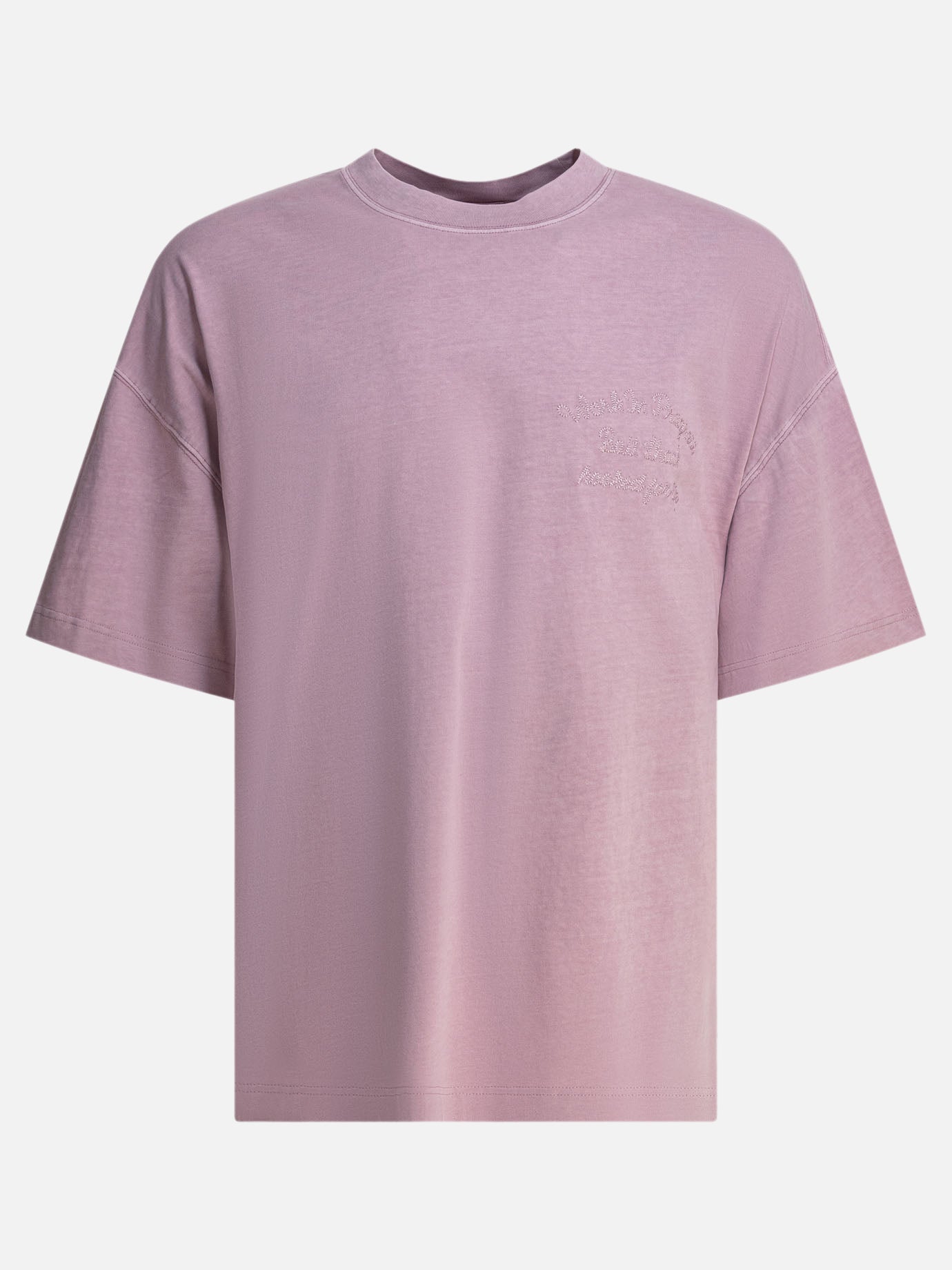 Crewneck t-shirts Solid colour  Pink - Carhartt WIP Men | PDP | VIETTI Online Store | thumbnail
