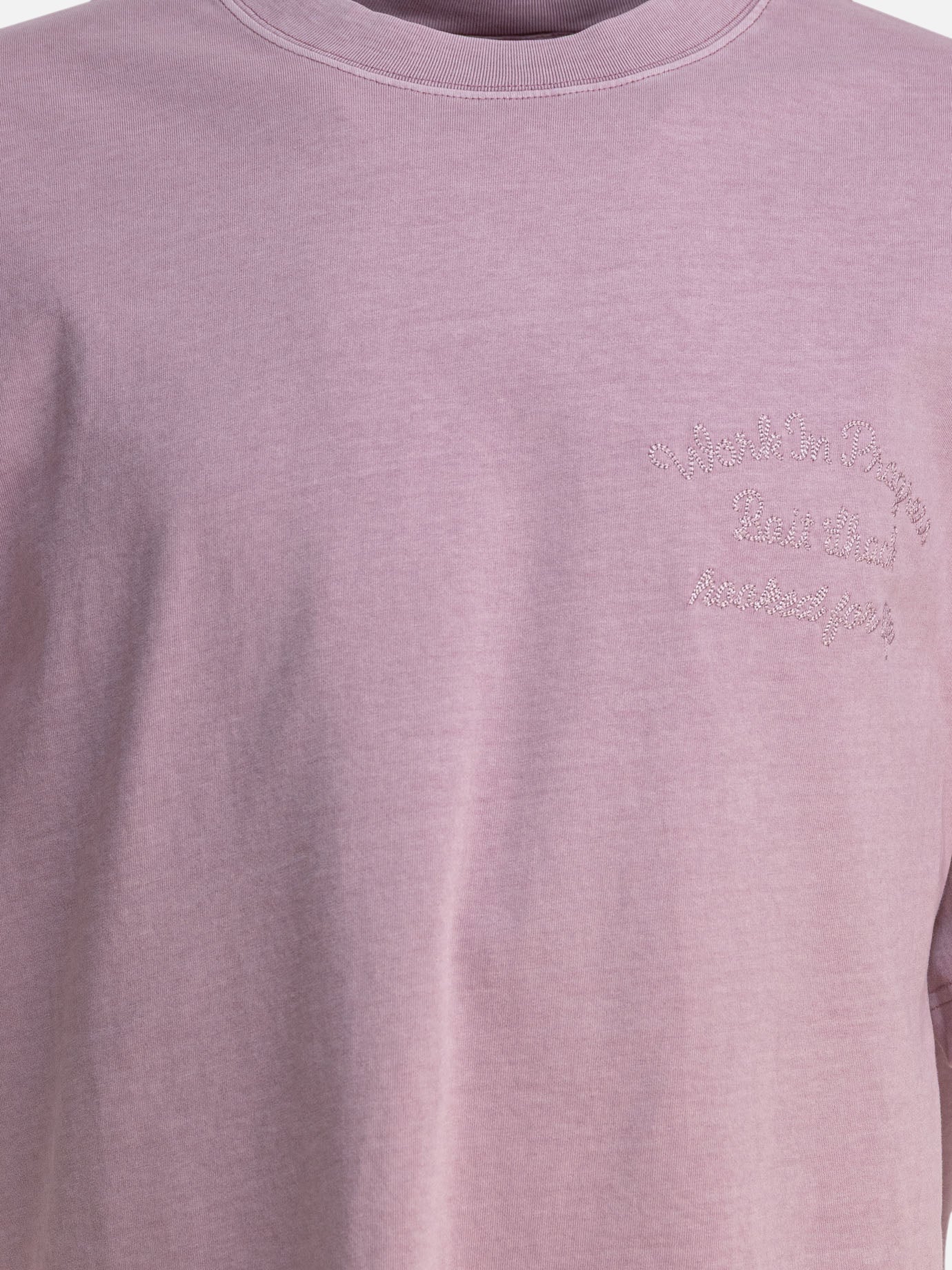 Crewneck t-shirts Solid colour  Pink - Carhartt WIP Men | PDP | VIETTI Online Store | thumbnail_3