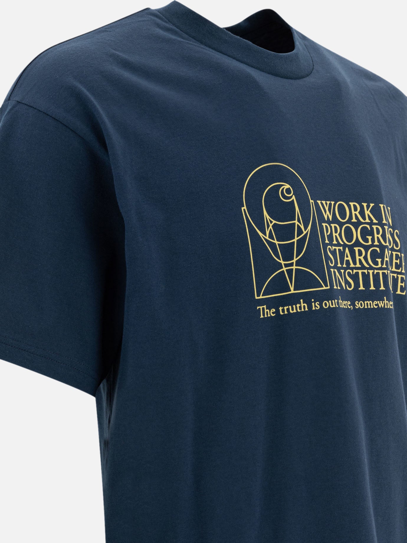 Crewneck t-shirts Print  Blue - Carhartt WIP Men | PDP | VIETTI Online Store | Zoom-Modal_4
