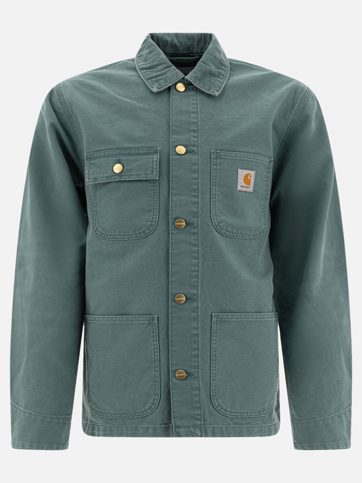 Denim jackets Logo  Green - Carhartt WIP Men | PDP | VIETTI Online Store | Zoom-Modal
