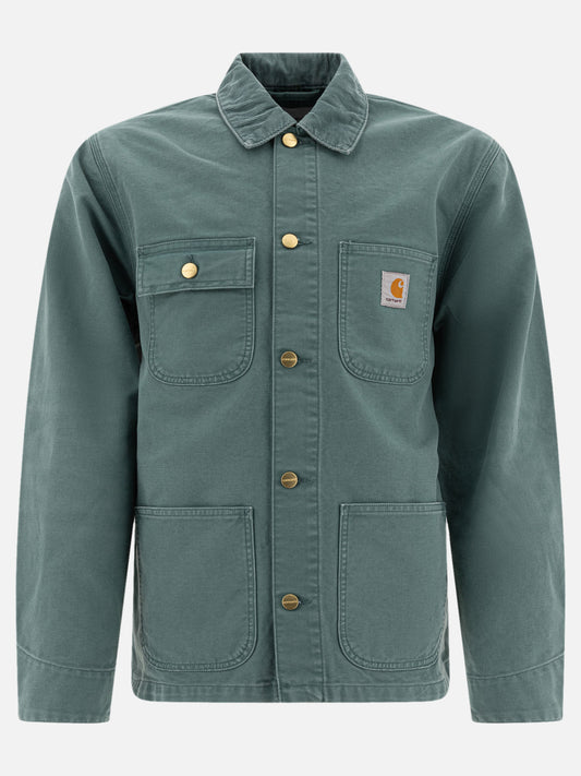 Denim jackets Logo  Green - Carhartt WIP Men | PLP | VIETTI Online Store 
