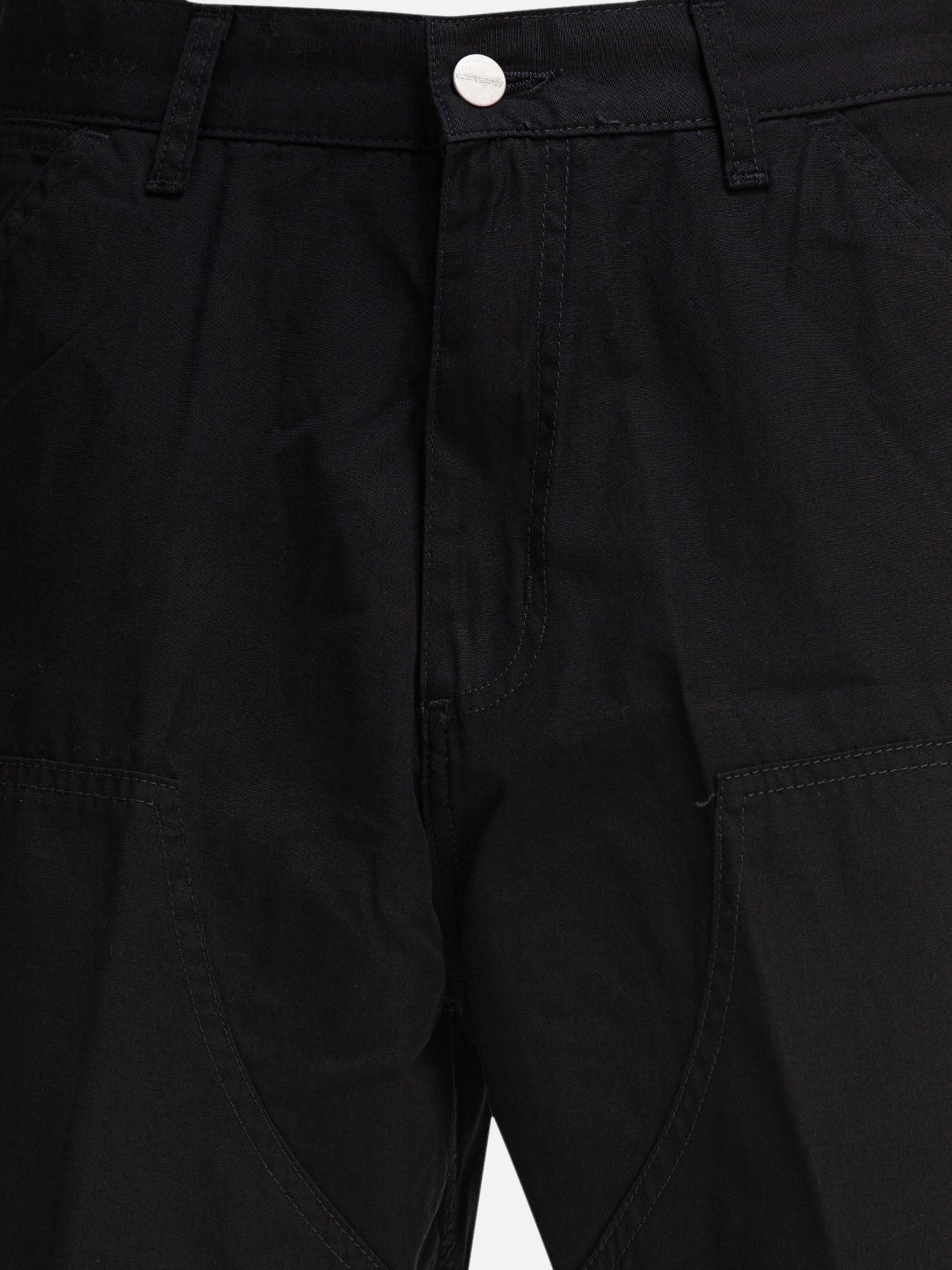 Utility shorts Solid colour  Black - Carhartt WIP Men | PDP | VIETTI Online Store | thumbnail_3