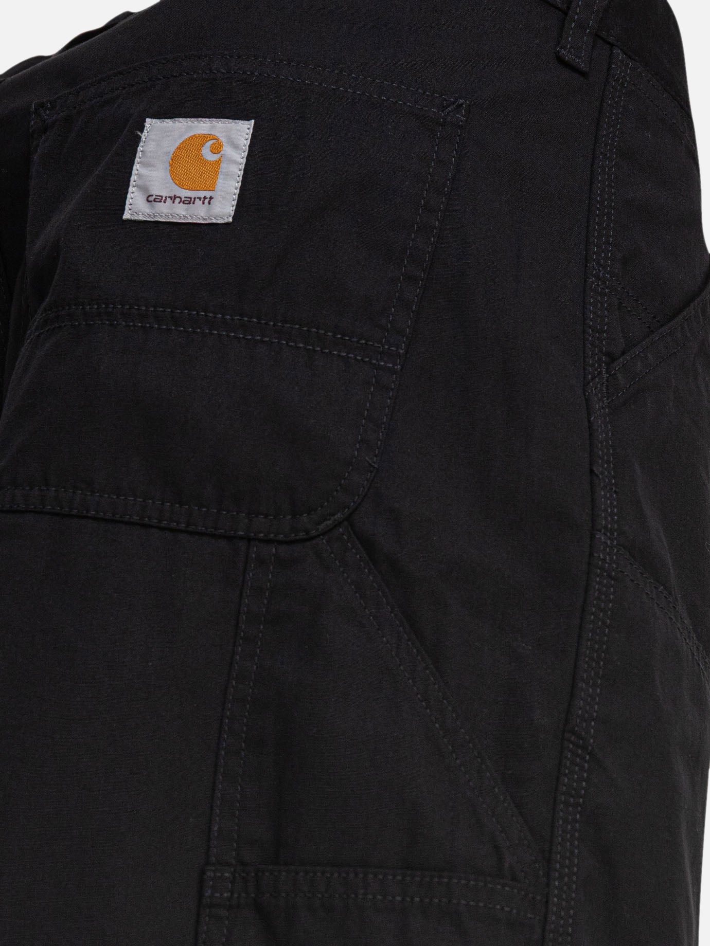 Utility shorts Solid colour  Black - Carhartt WIP Men | PDP | VIETTI Online Store | Zoom-Modal_4
