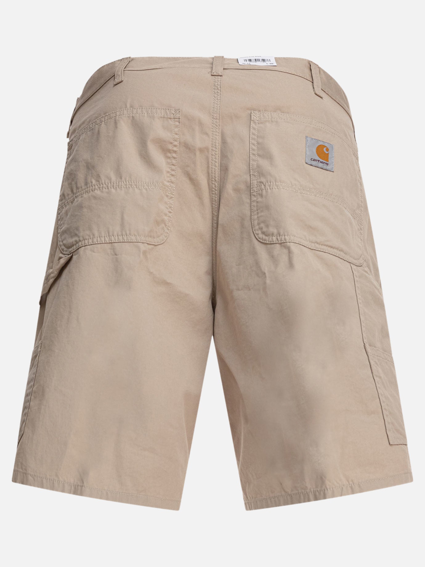 Utility shorts Solid colour  Beige - Carhartt WIP Men | PDP | VIETTI Online Store | thumbnail_2