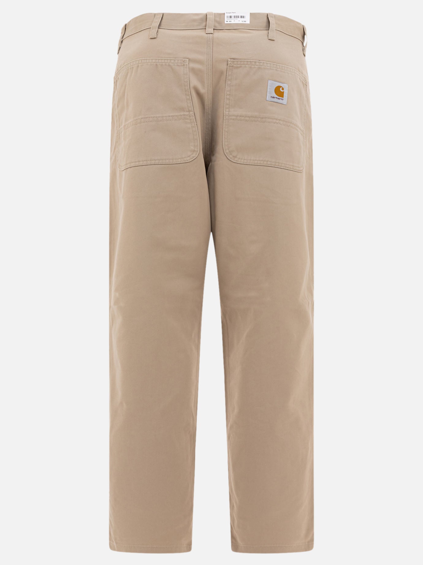 Leisure trousers Solid colour  Beige - Carhartt WIP Men | PDP | VIETTI Online Store | thumbnail_2