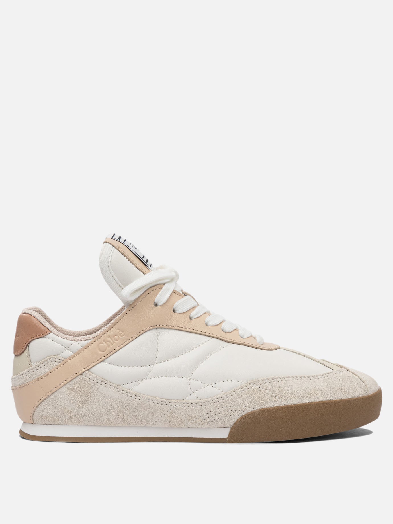 Low top sneakers 100% recycled polyester - 50% rubber 50% ethylene vinyl  Pink - Chloé Women | PDP | VIETTI Online Store | Zoom-Modal
