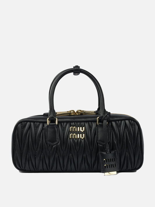 Small bags 100% lamb leather  Black - Miu Miu Women | PLP | VIETTI Online Store 
