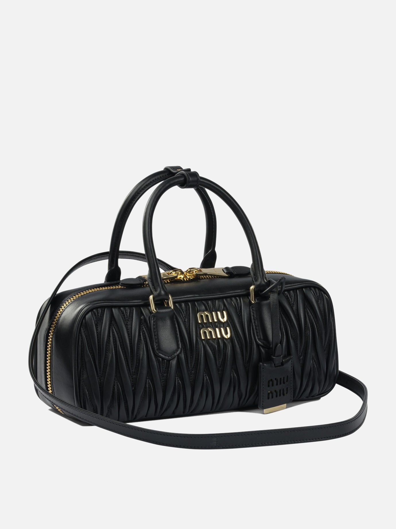 Small bags 100% lamb leather  Black - Miu Miu Women | PDP | VIETTI Online Store | thumbnail_2