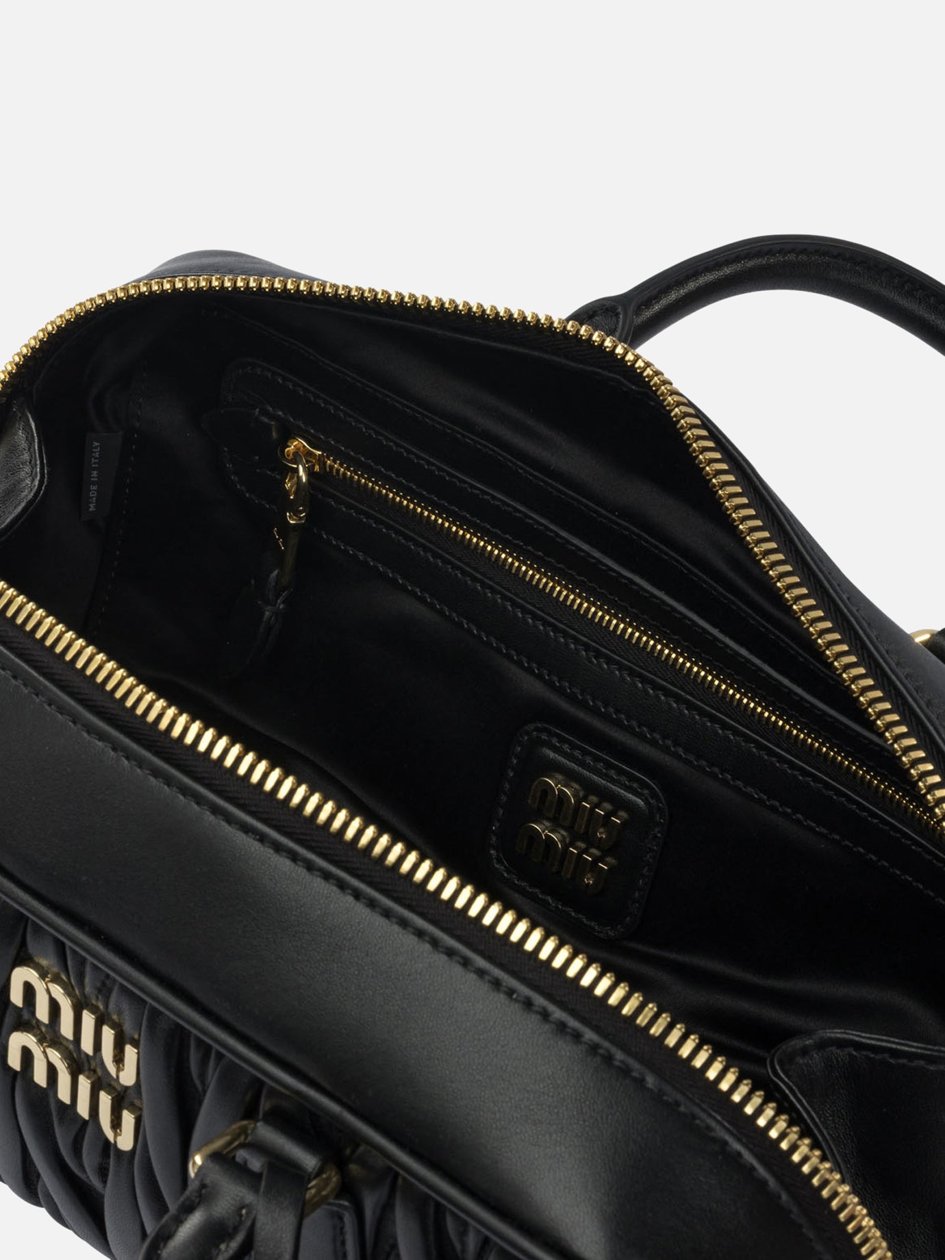 Small bags 100% lamb leather  Black - Miu Miu Women | PDP | VIETTI Online Store | thumbnail_5