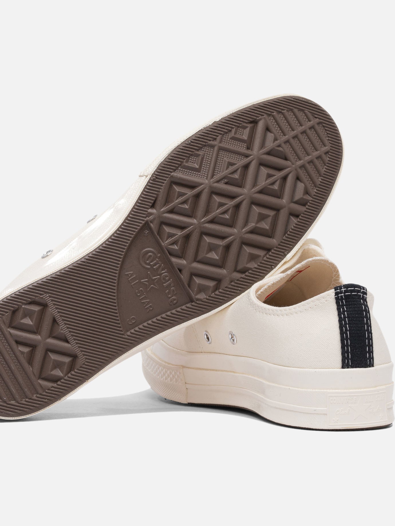Low top sneakers 100% cotton - 100% rubber  White - Comme Des Garçons Play Men | PDP | VIETTI Online Store | thumbnail_5