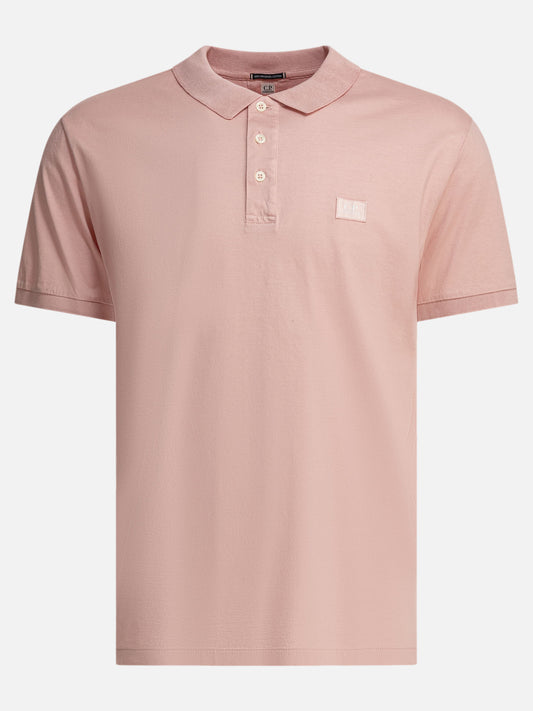 C.P. Company Stretch pique polo shirt 12884886_S Pink 1