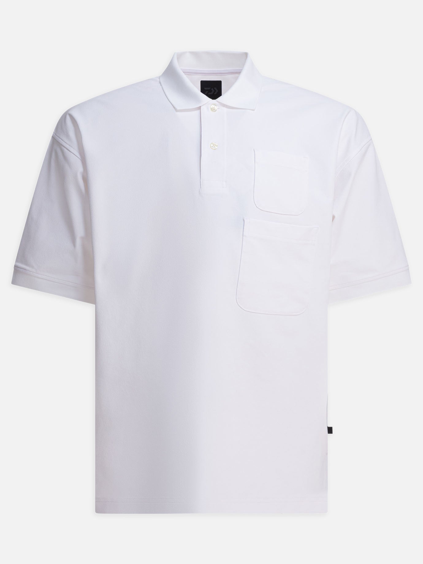 Polo shirts with buttons Solid colour  White - Daiwa Pier 39 Men | PDP | VIETTI Online Store | Zoom-Modal
