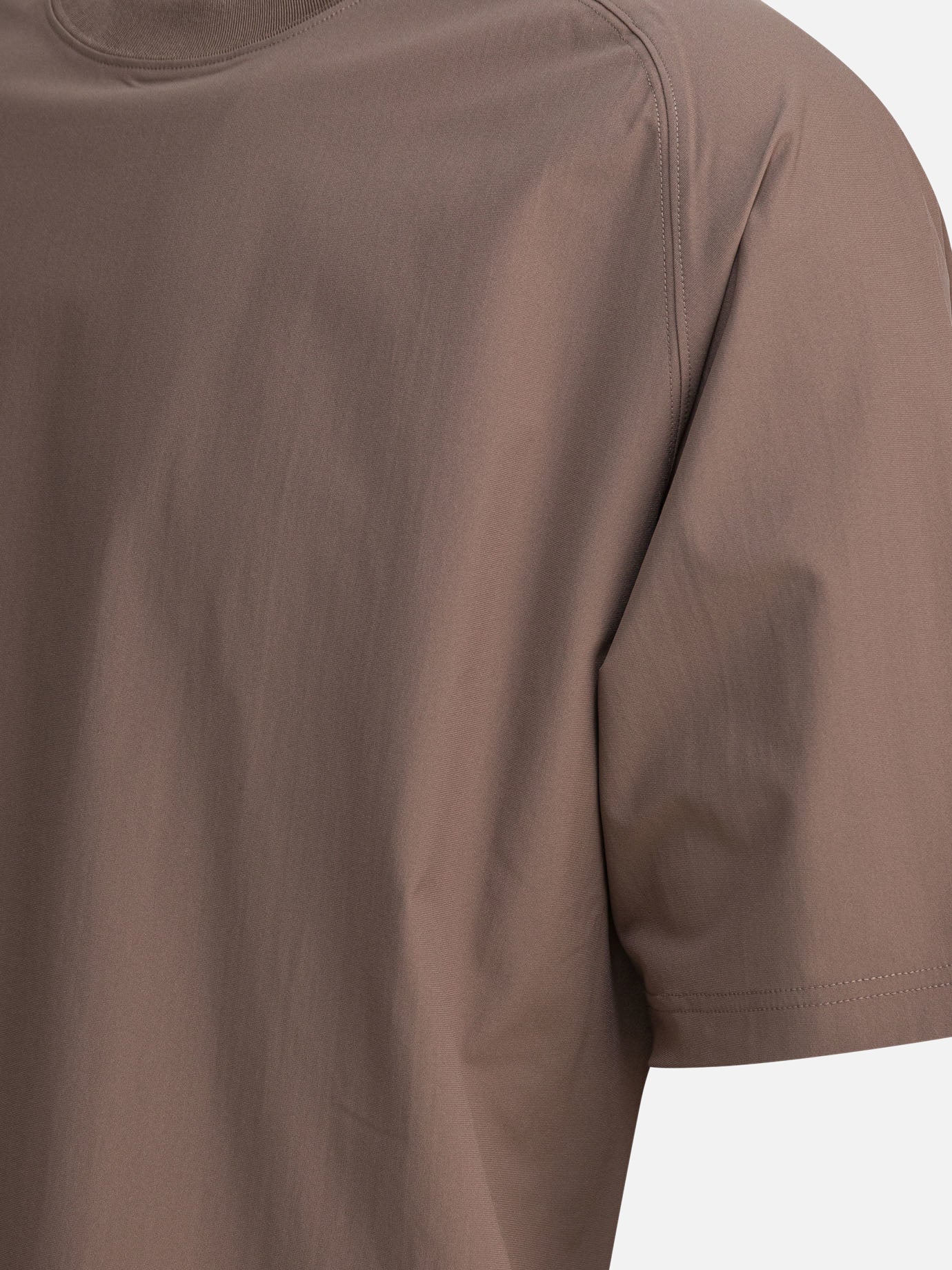 Crewneck t-shirts Solid colour  Beige - Daiwa Pier 39 Men | PDP | VIETTI Online Store | thumbnail_4
