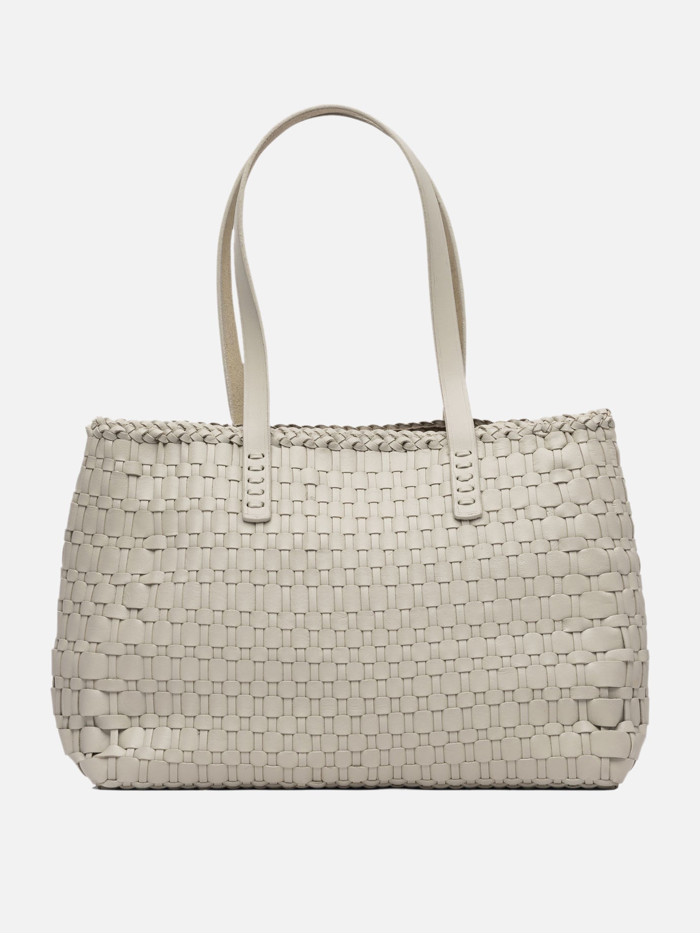 Medium bags Solid colour  Grey - Dragon Diffusion Women | PDP | VIETTI Online Store | Zoom-Modal_3
