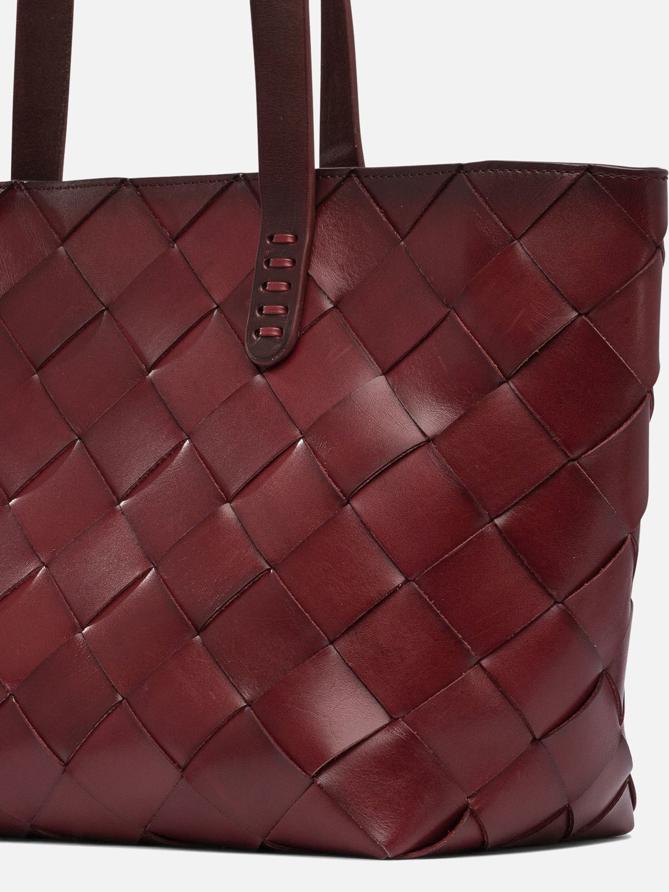 Large bags Solid colour  Bordeaux - Dragon Diffusion Women | PDP | VIETTI Online Store | thumbnail_4