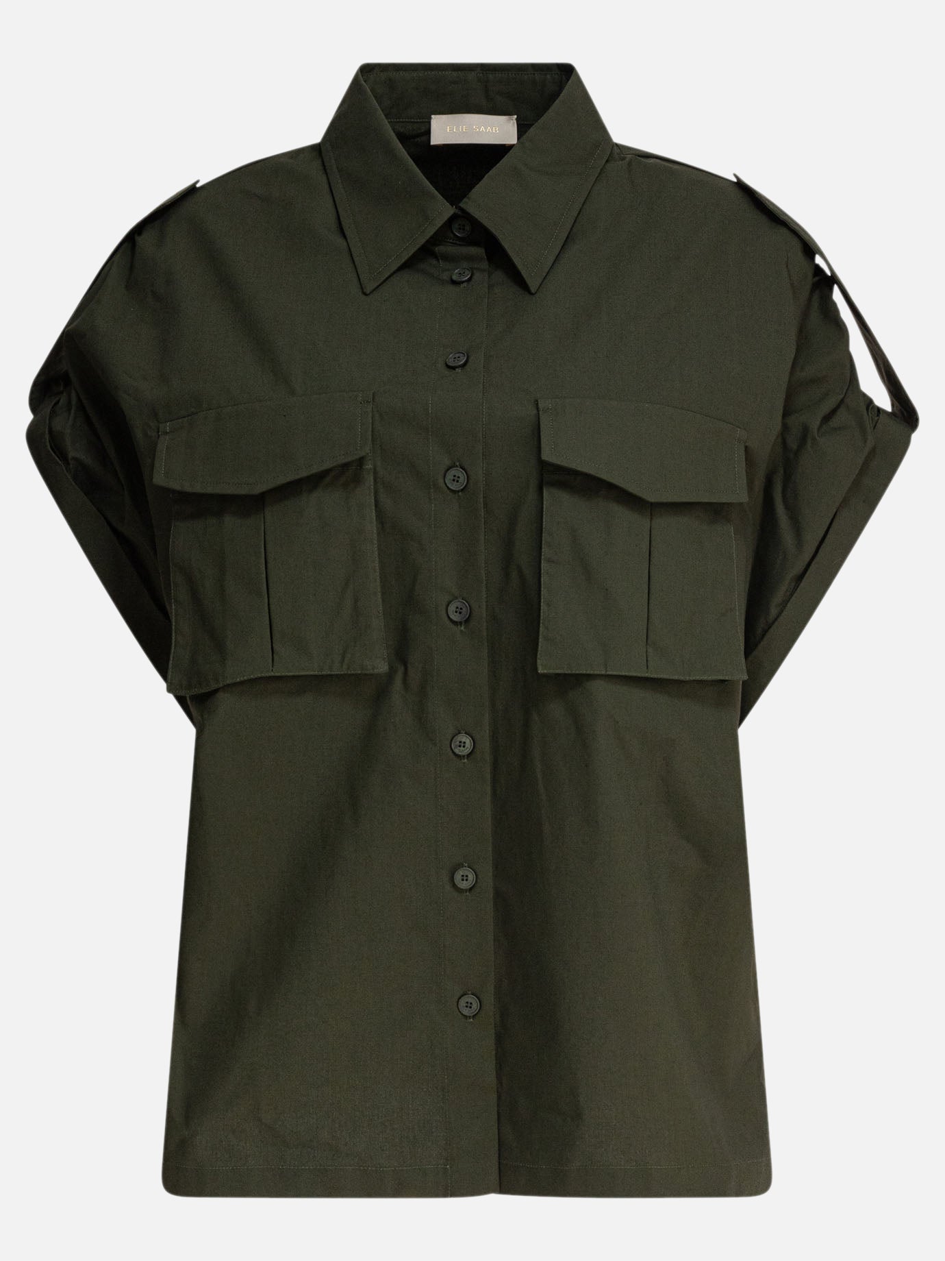 Casual shirts Solid colour  Green - Elie Saab Women | PDP | VIETTI Online Store | Zoom-Modal
